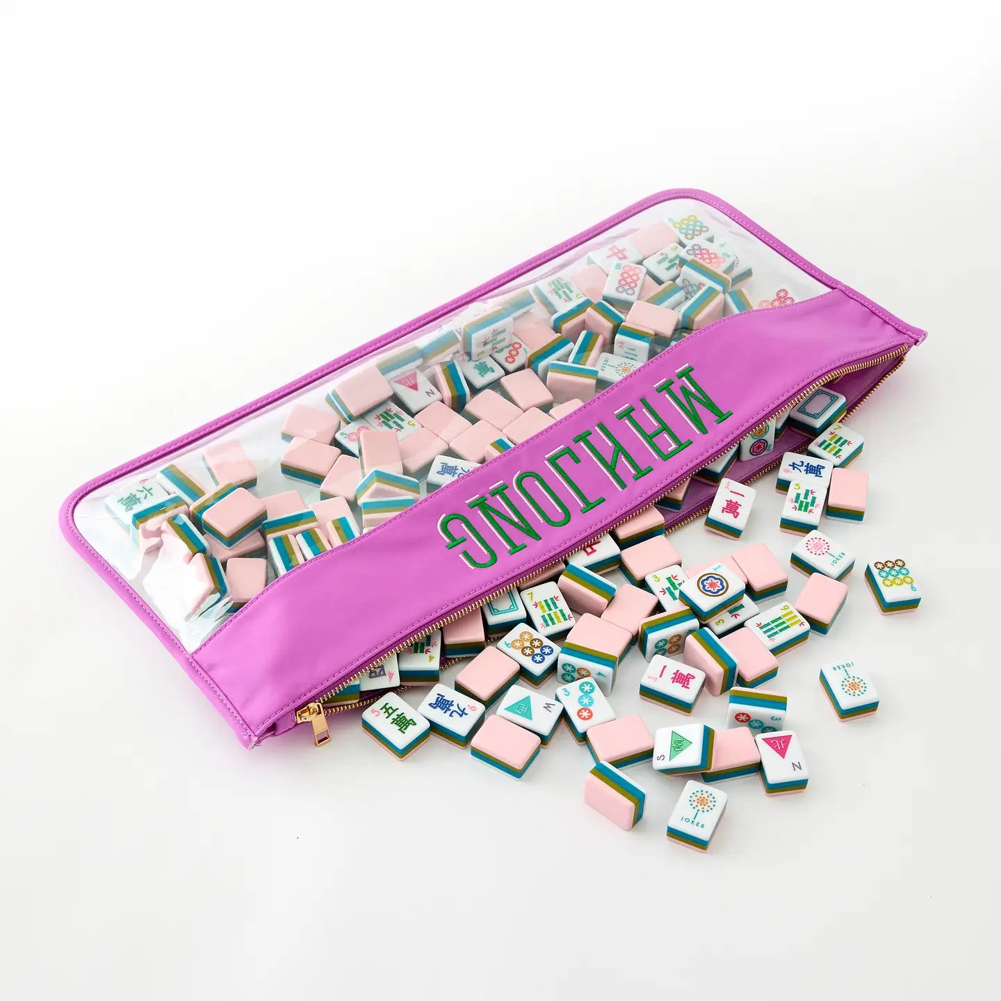 Mahjong Stitched Bag