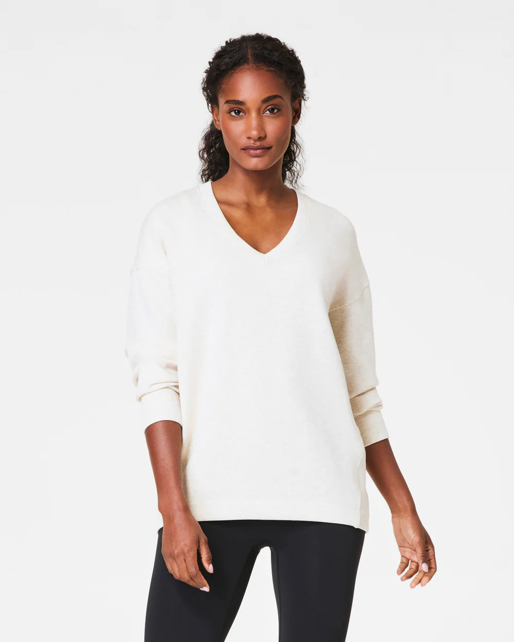 Airessentials Brushed V-Neck Tunic