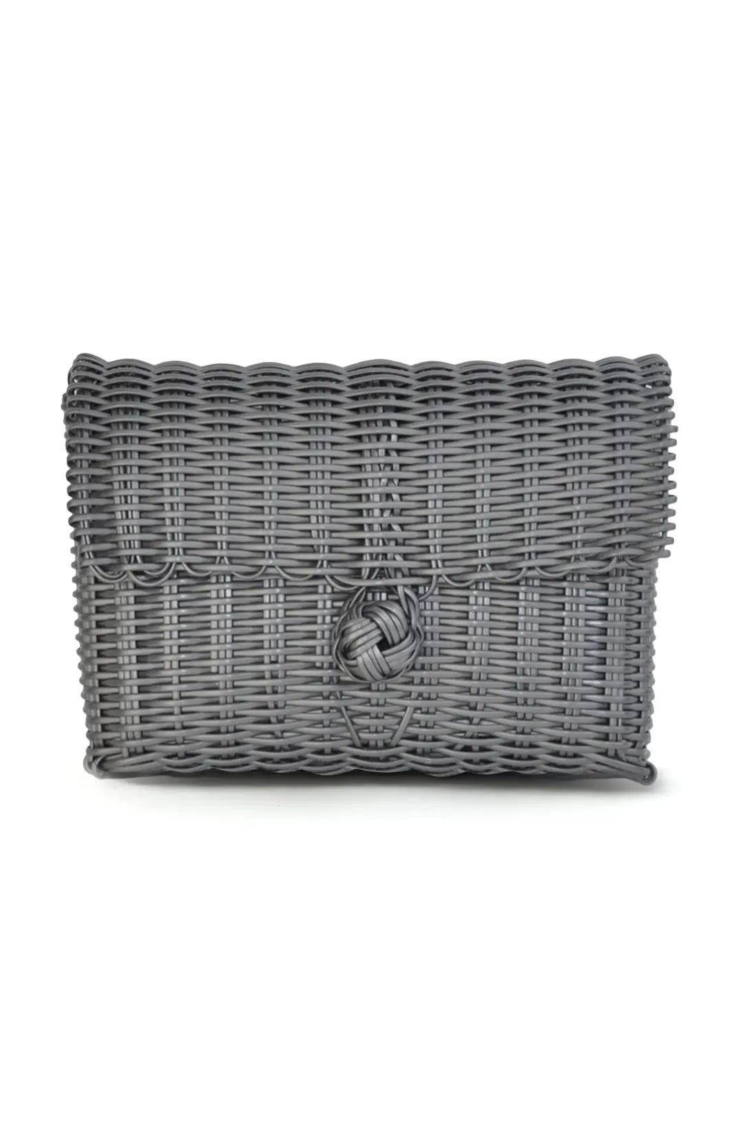 Clutch, Solid in Dark Gray