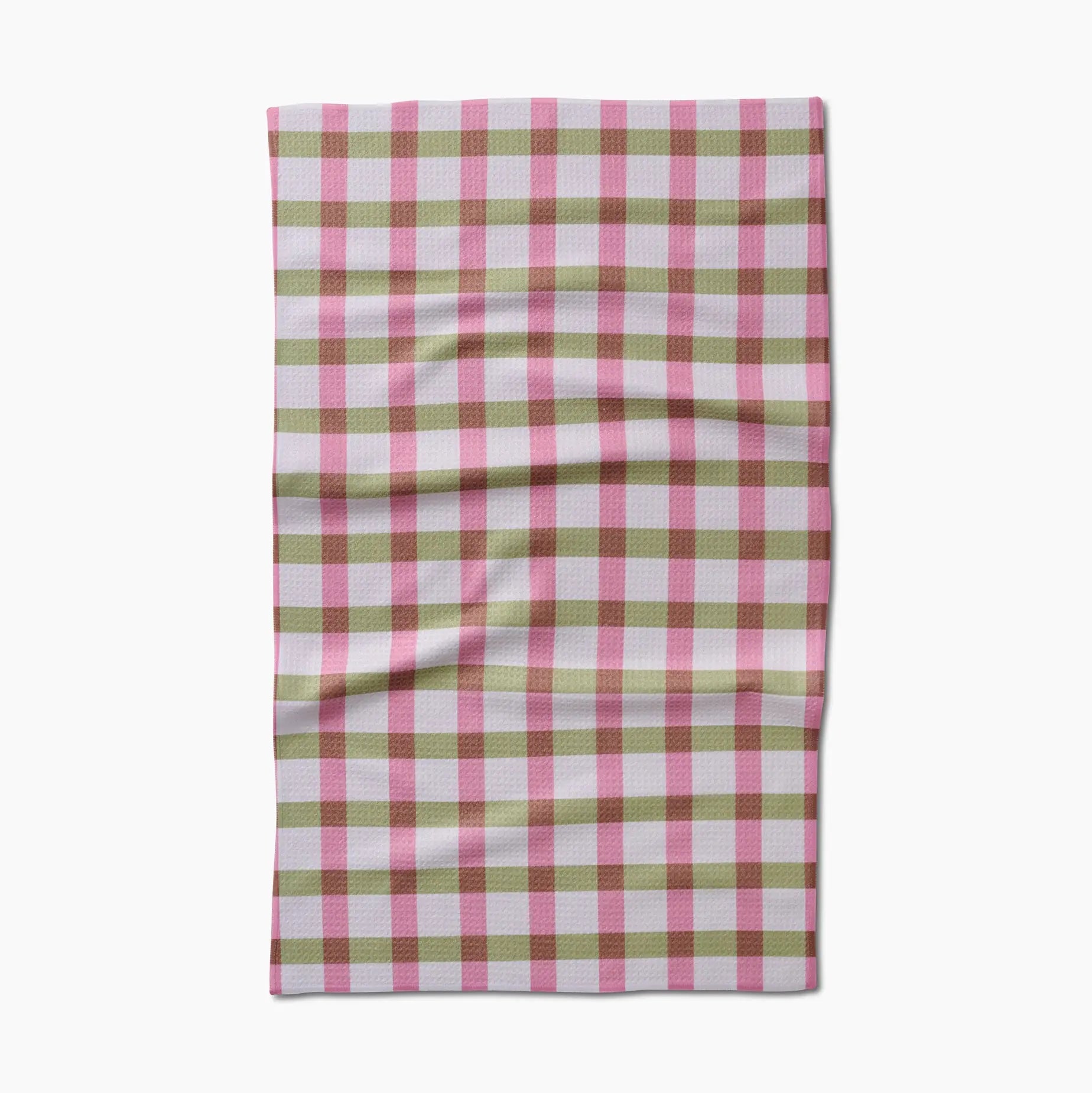 Patricia Plaid Tea Towel