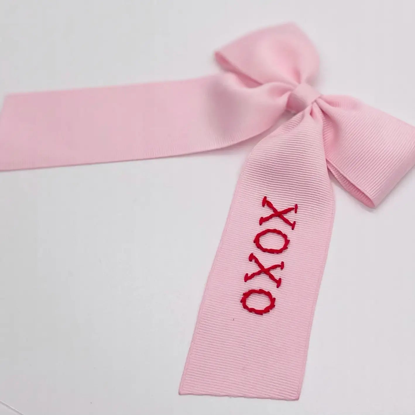 XOXO Long-Tail Bow Pink