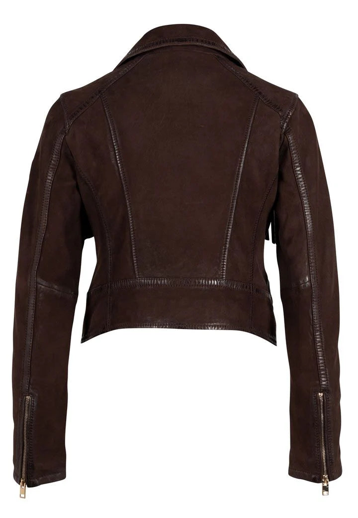 Fanny Fringe Leather Jacket