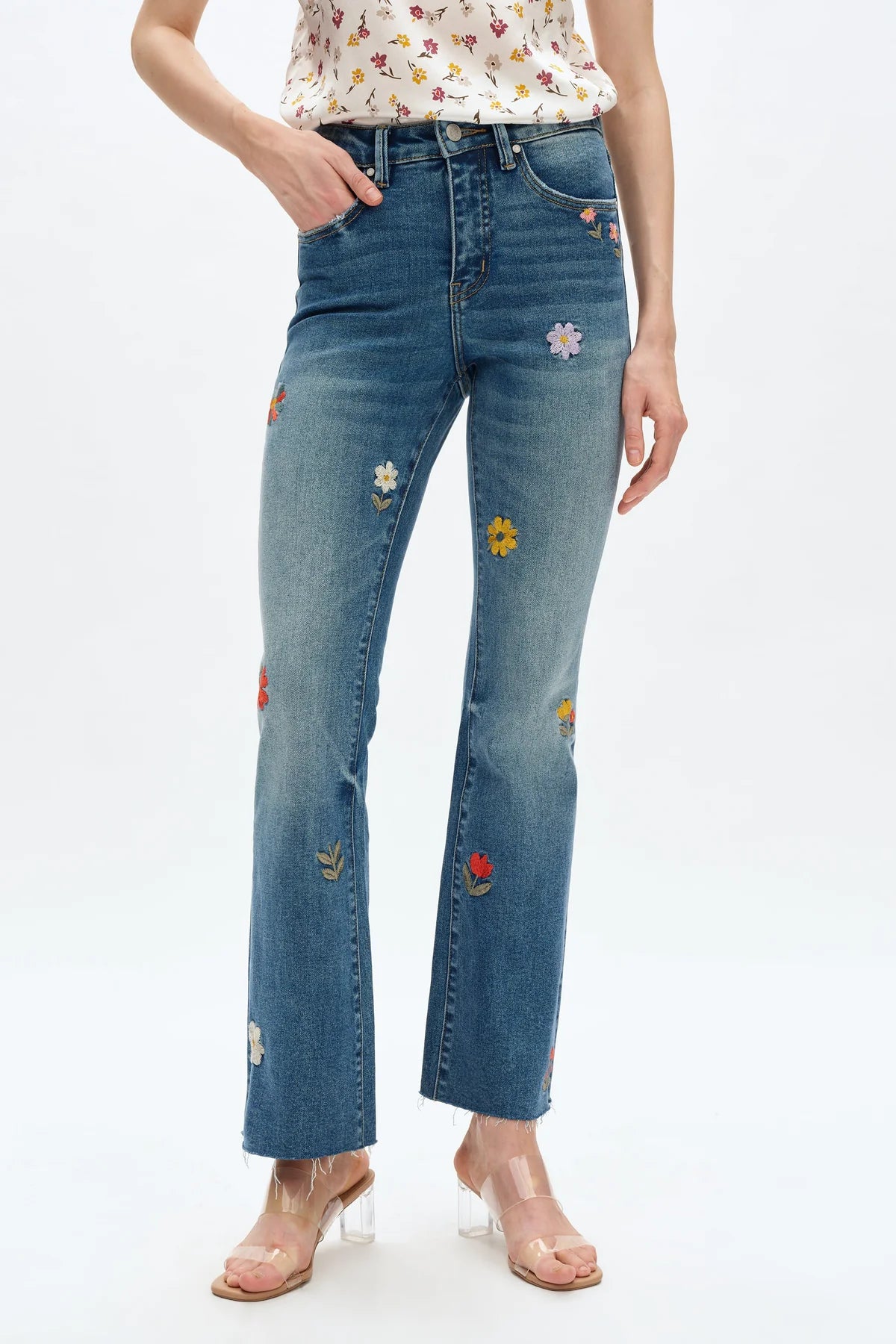 MID RISE WIDE LEG