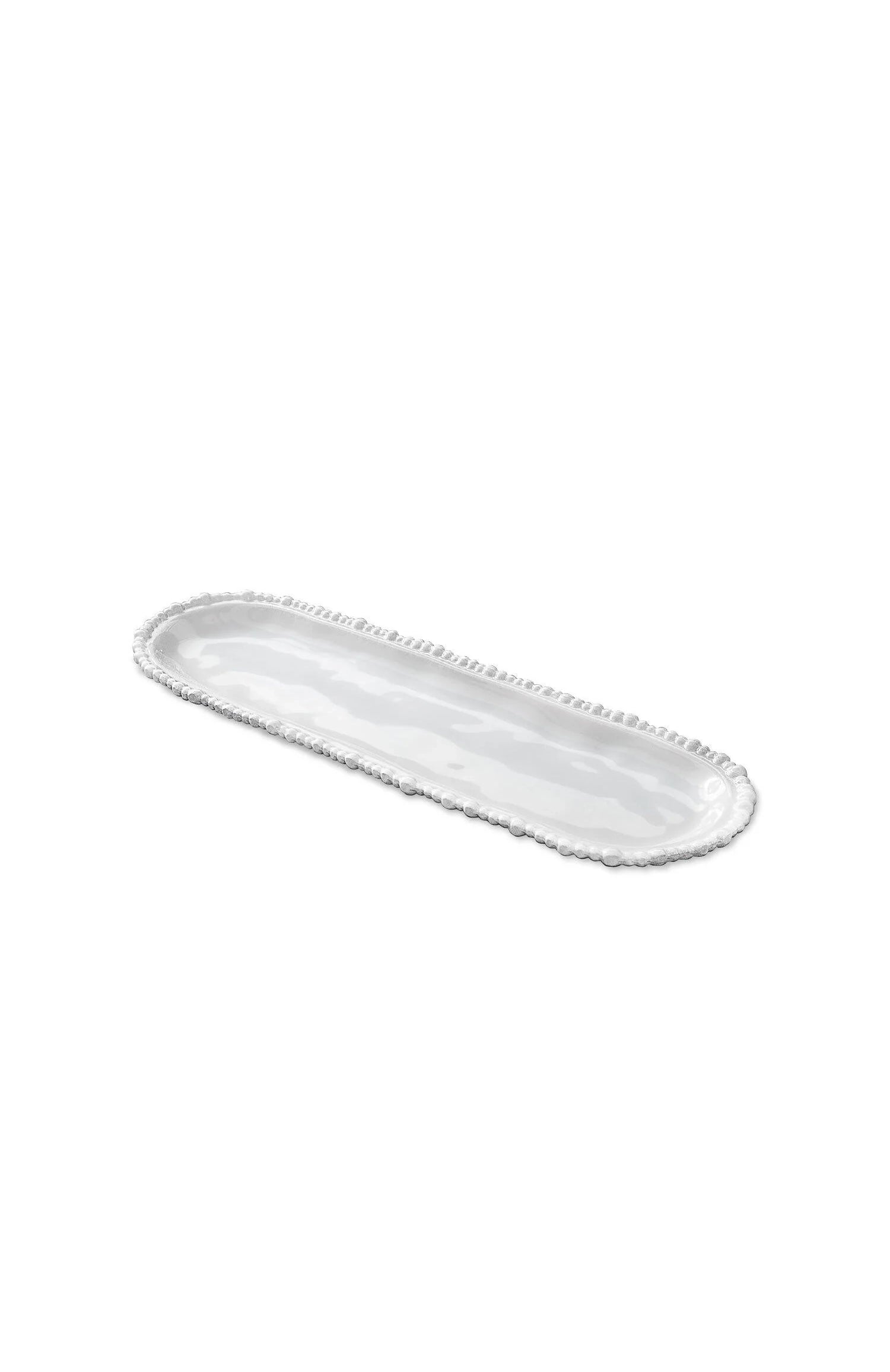 VIDA Alegria Med Baguette Platter (White)
