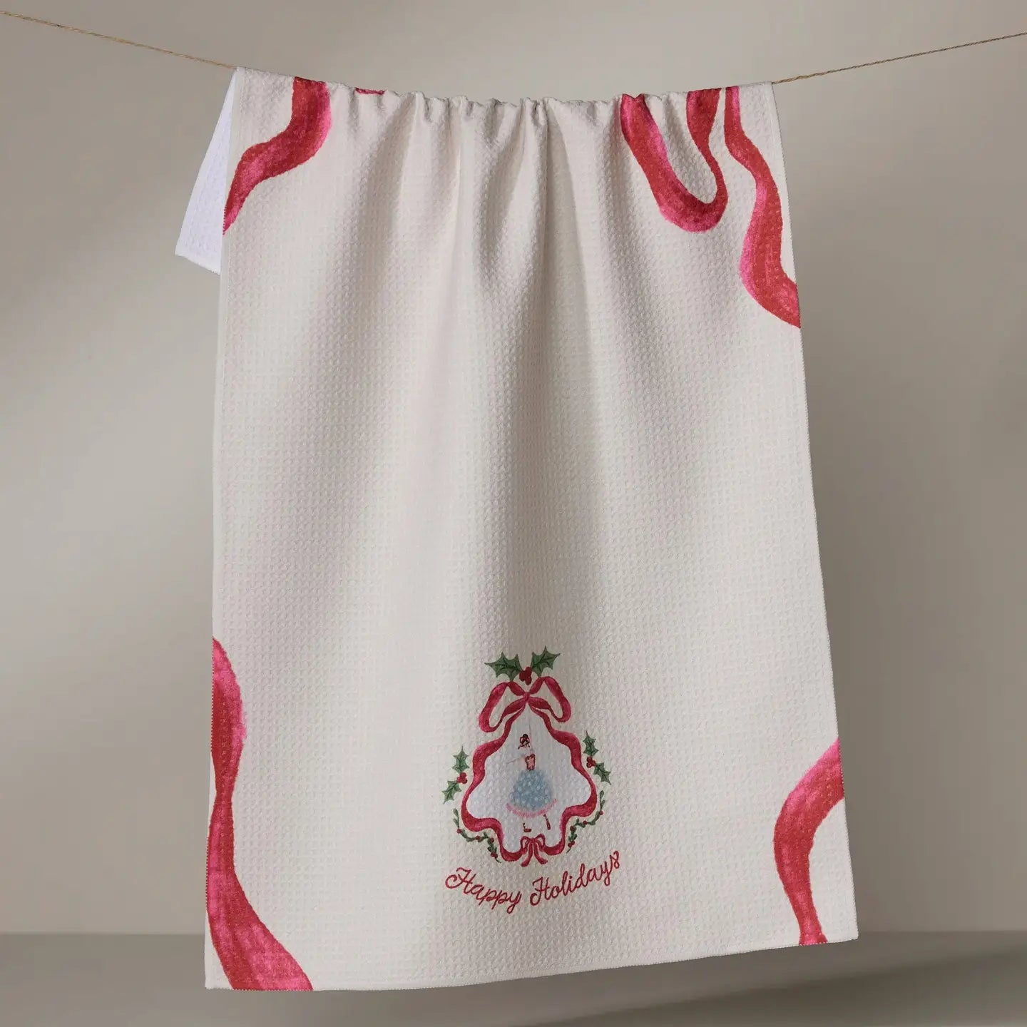 Winter Ballerina Tea Towel