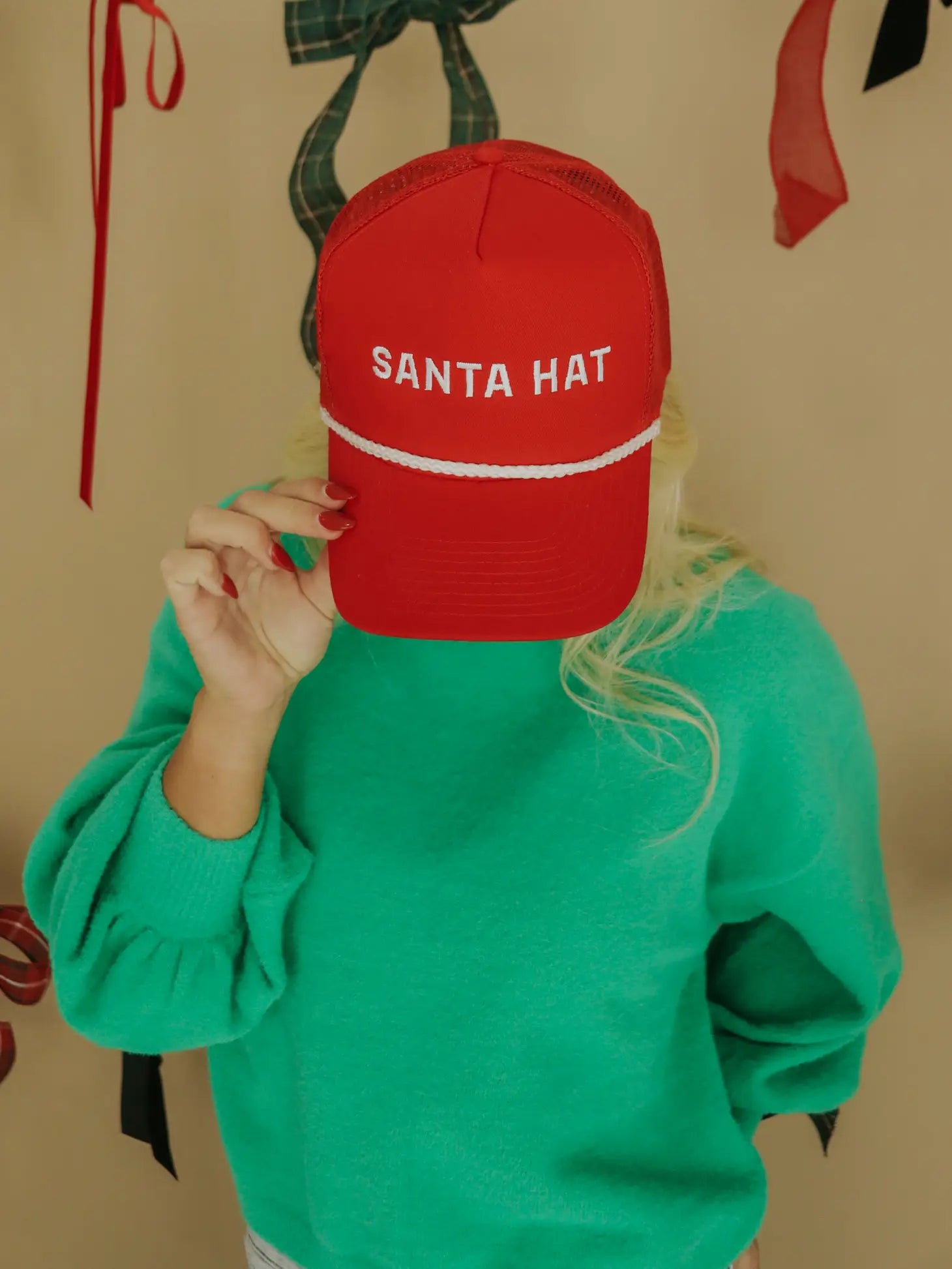Santa Rope Trucker Hat