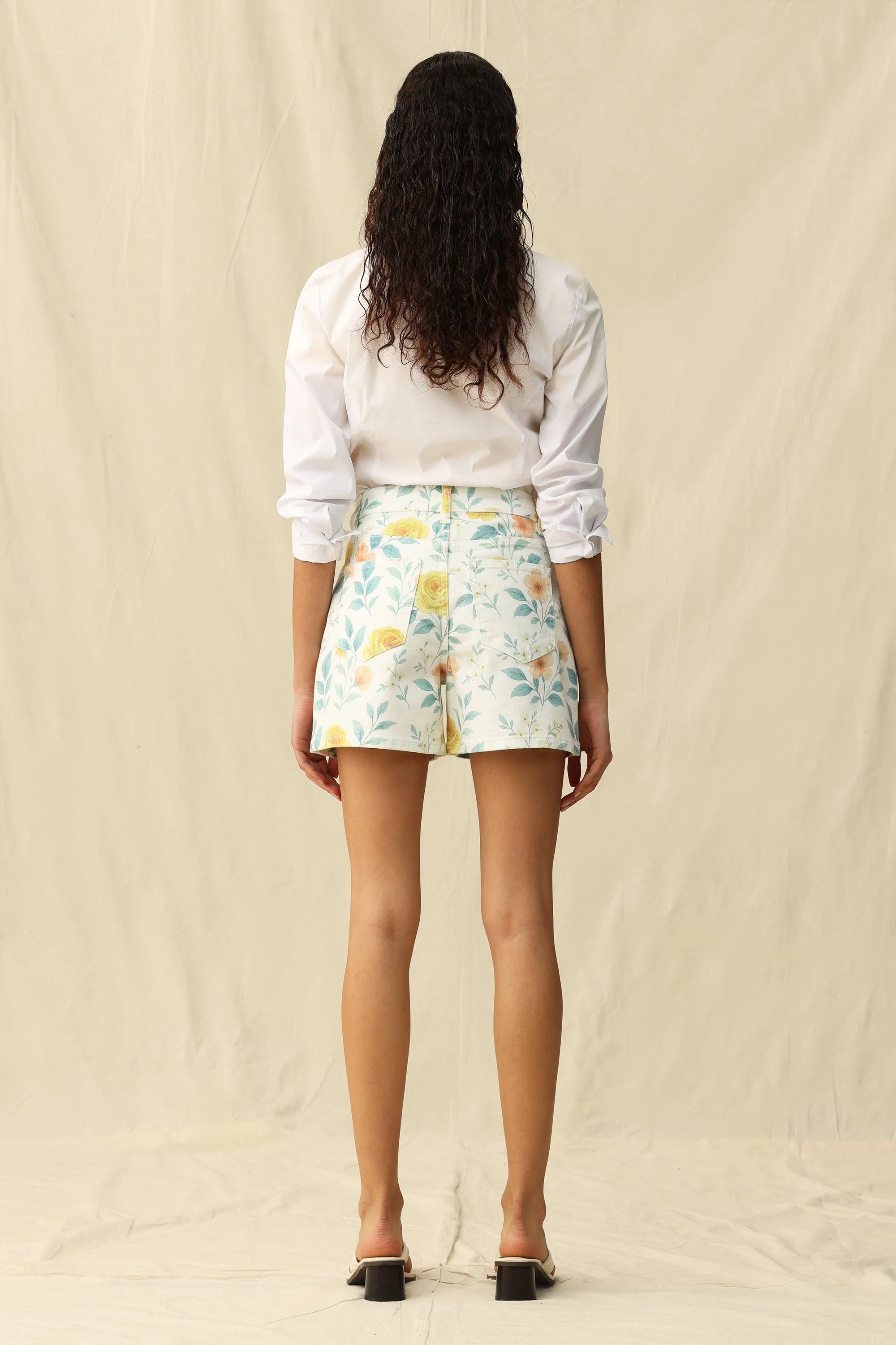 Flora High Rise Shorts