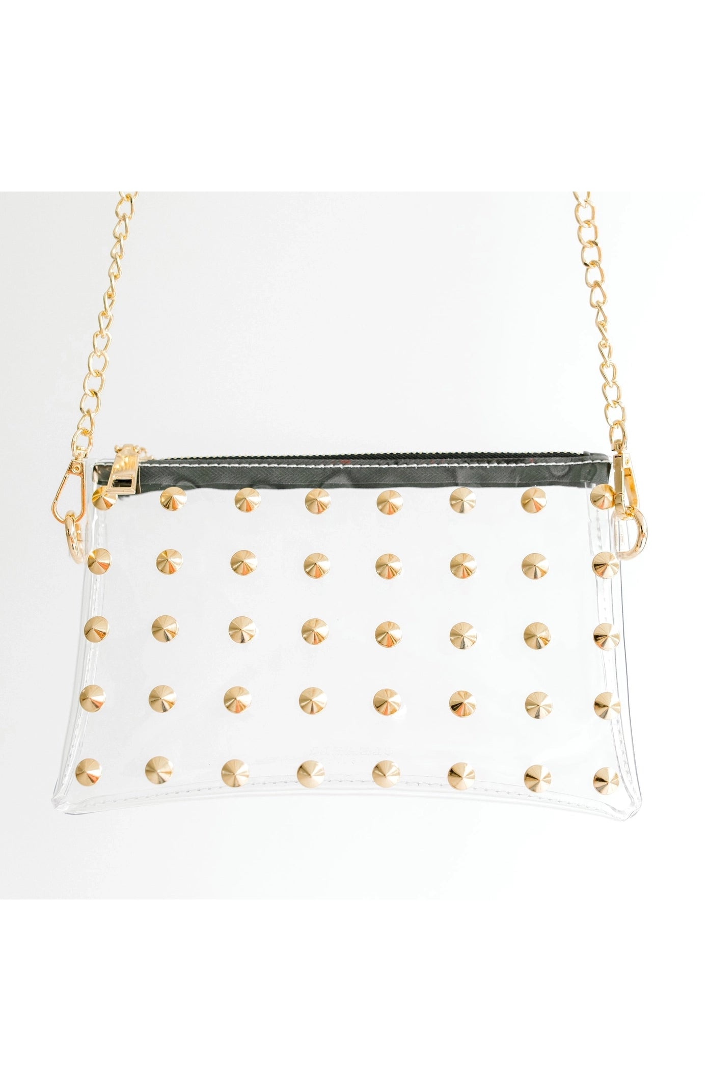 The Sloane Black Clear Stadium Crossbody