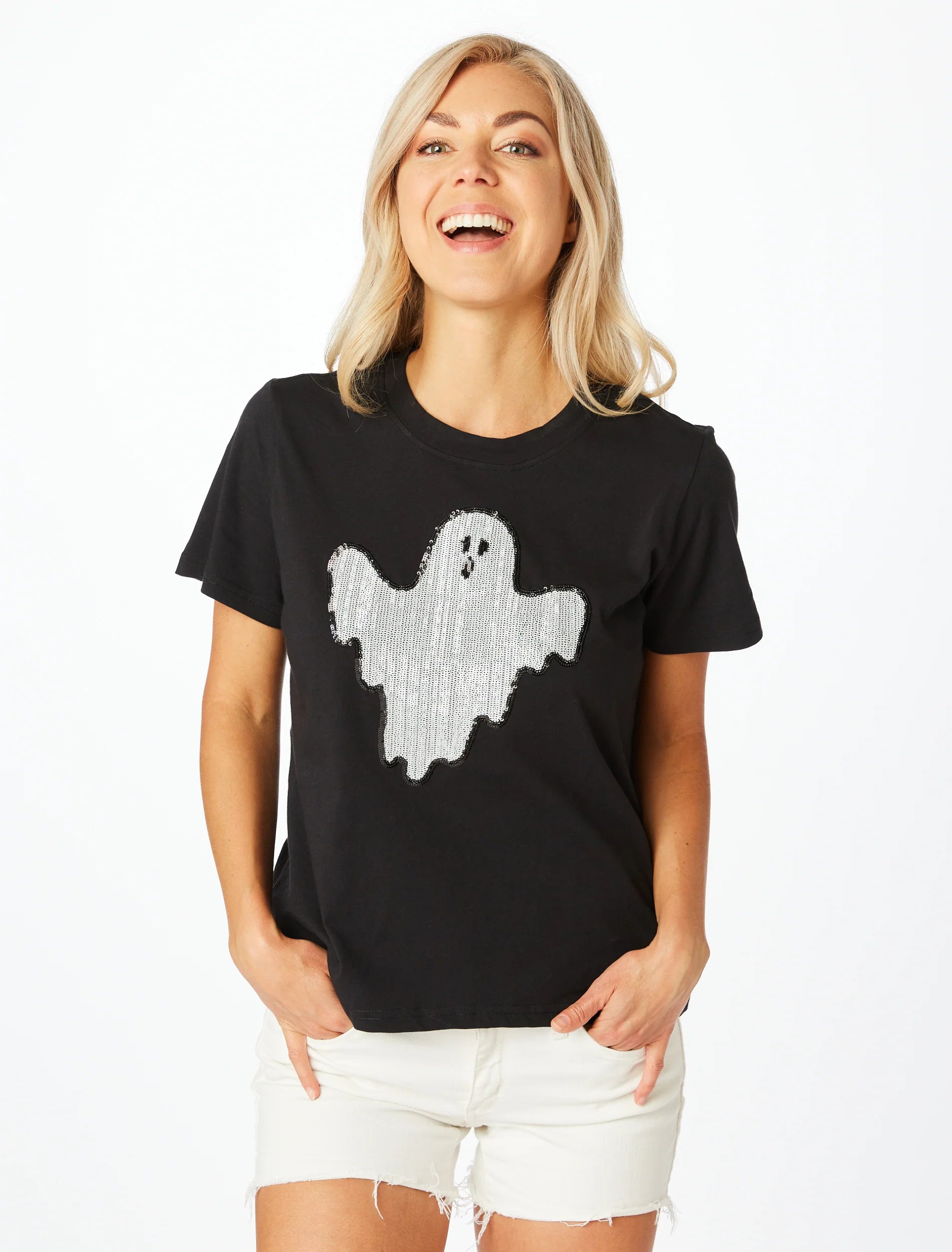The Ghost Sequin Tee