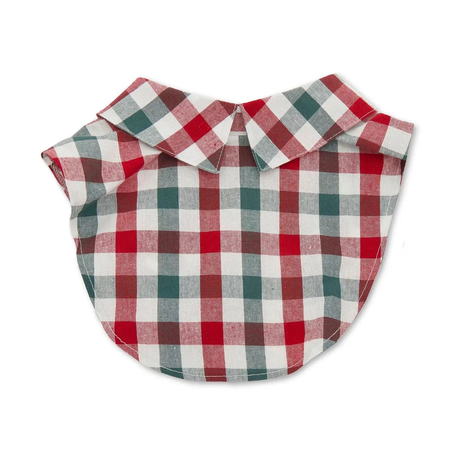 Christmas Holiday Gingham Collar