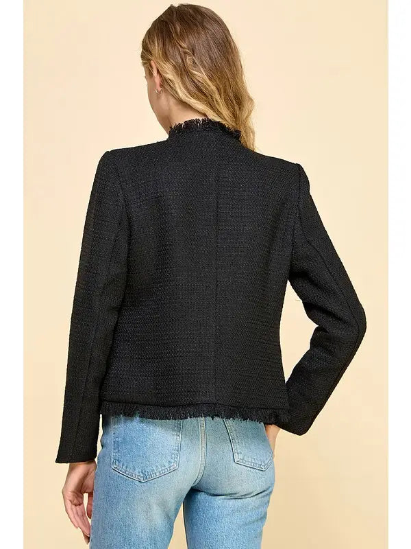 Tabitha Tweed Crop Jacket