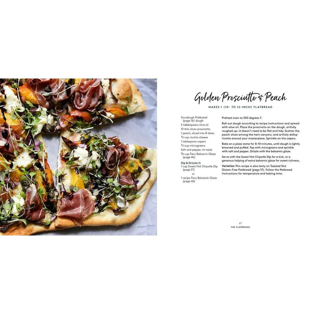 Flatbread: Toppings, Dips and Drizzles