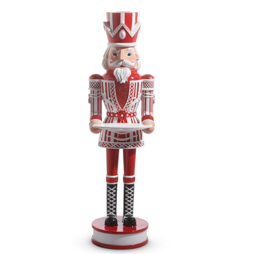 36" Peppermint Nutcracker