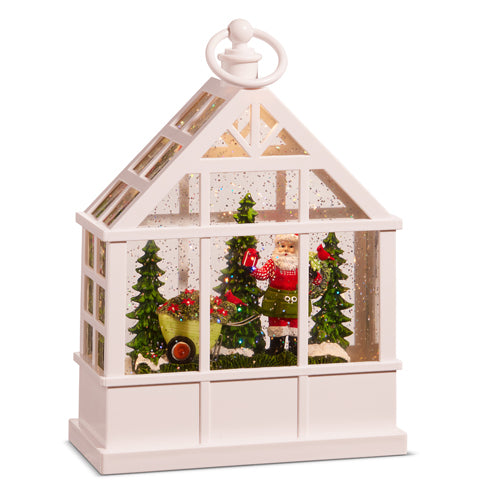 9.25" Garden Santa Greenhouse