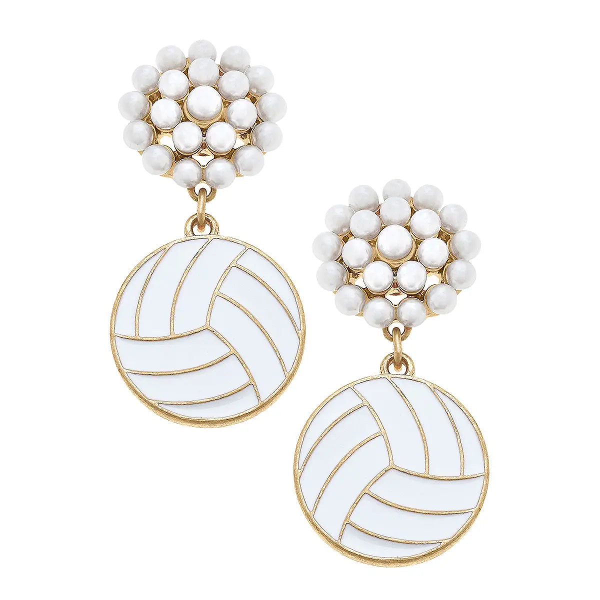 Volleyball Pearl Drops White