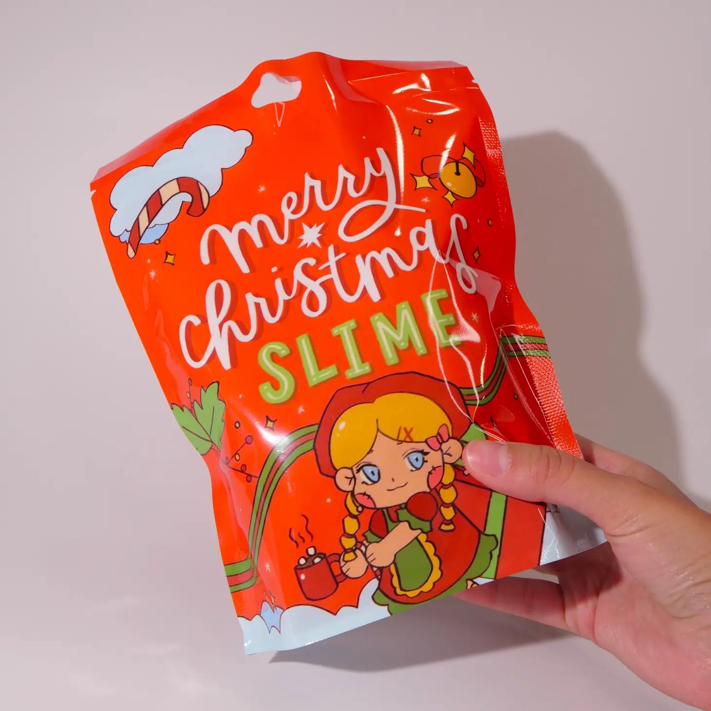Merry Christmas Slime Bag