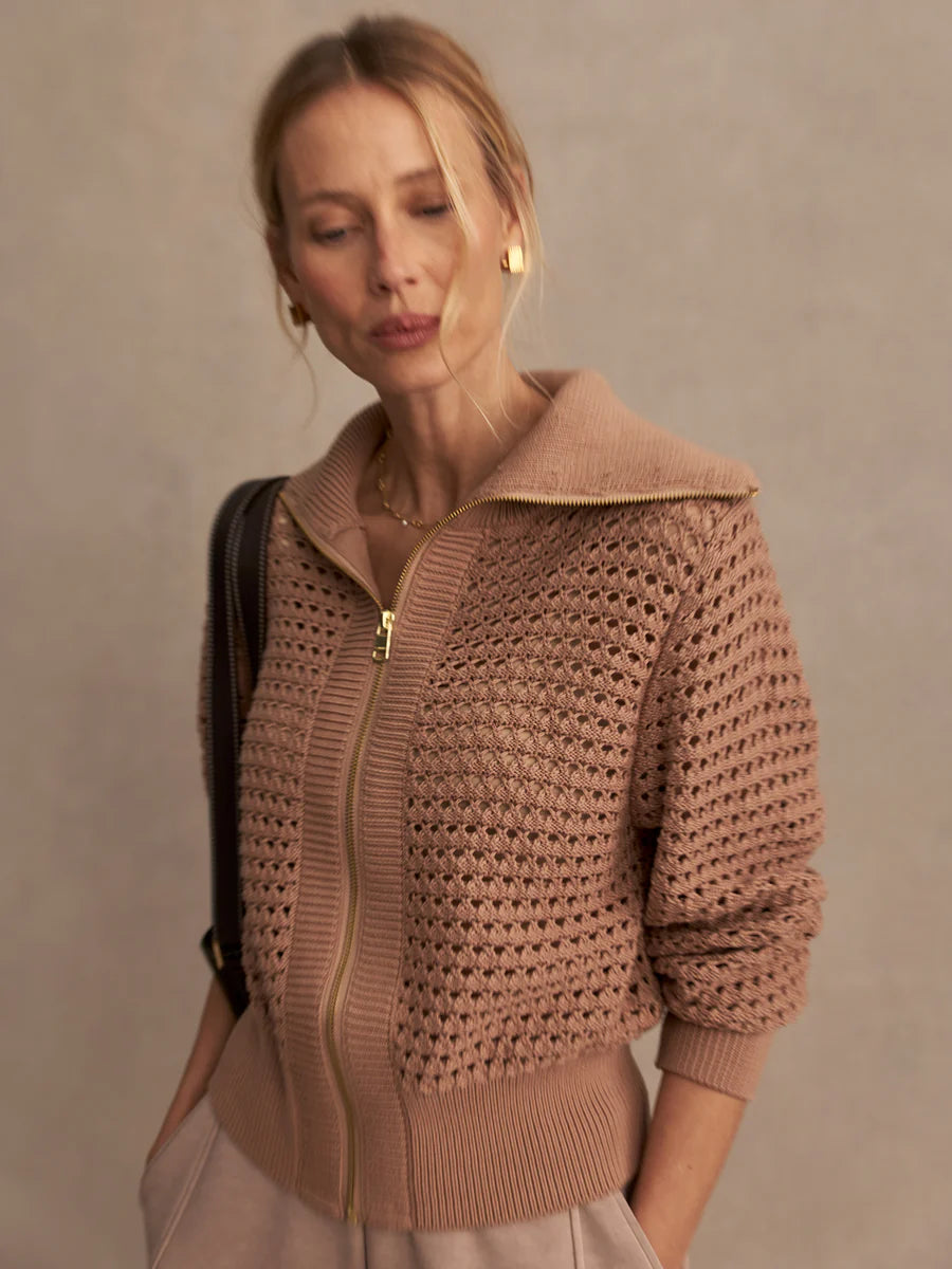 Eloise Full Zip Knit