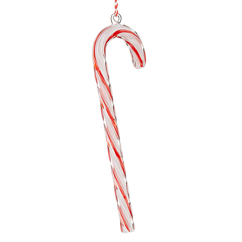 Glass Candy Cane Ornament (9.5")