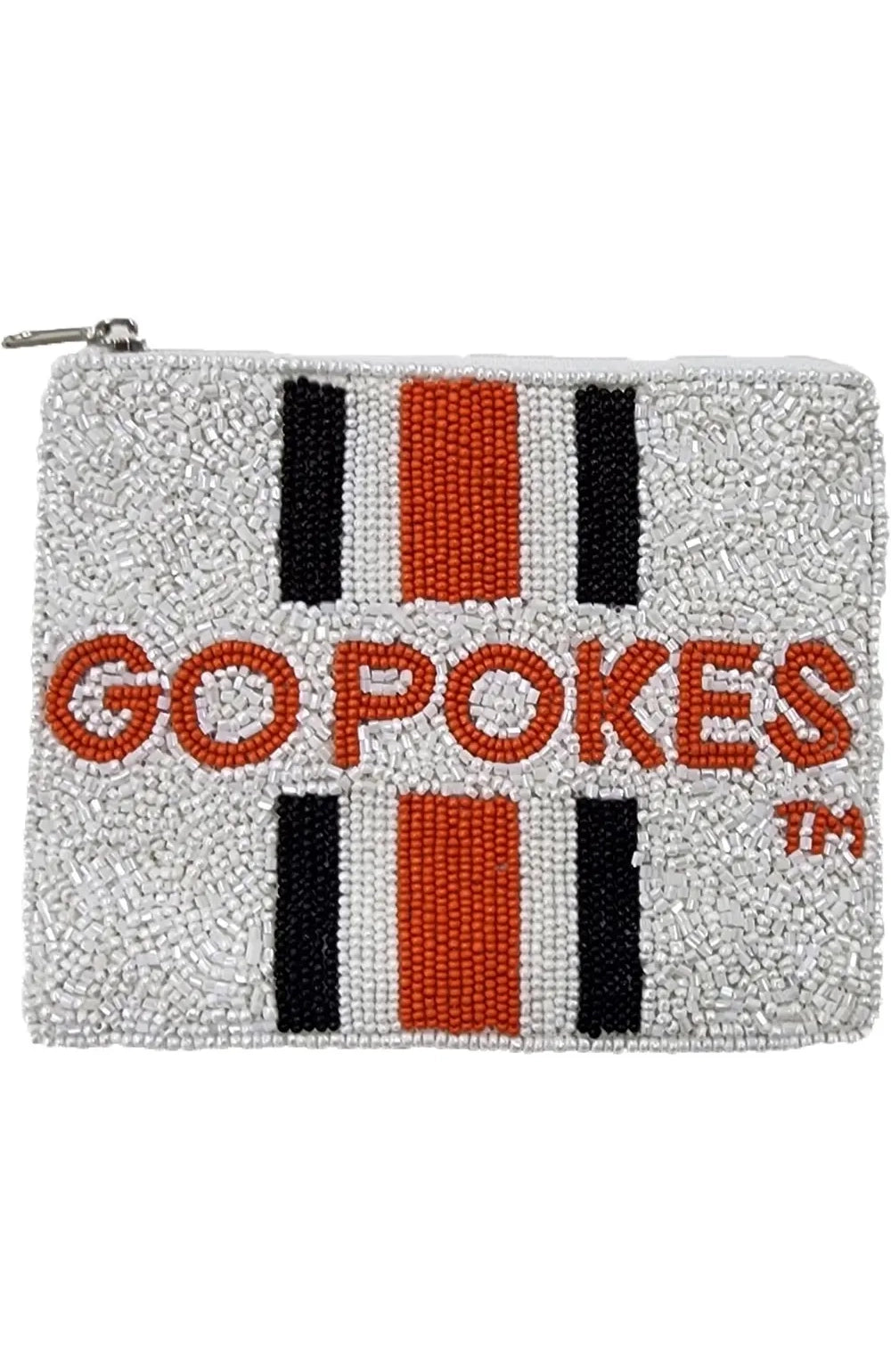 Go Pokes Beaded Pouch