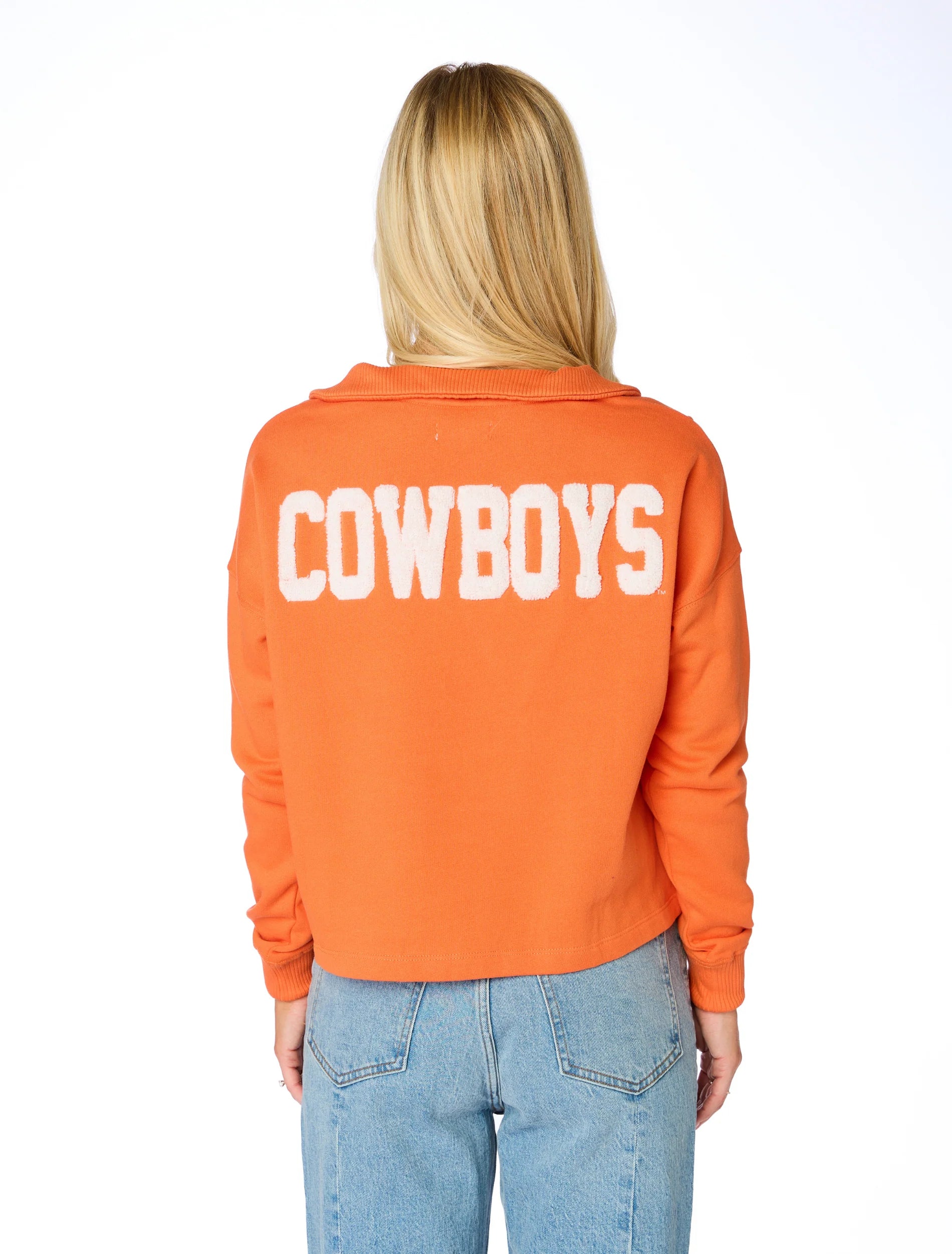 The Collared OK State Sweatshirt