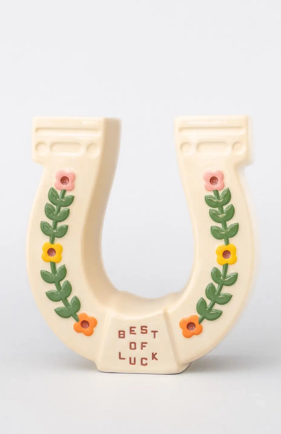 Ceramic Vase - Horseshoe