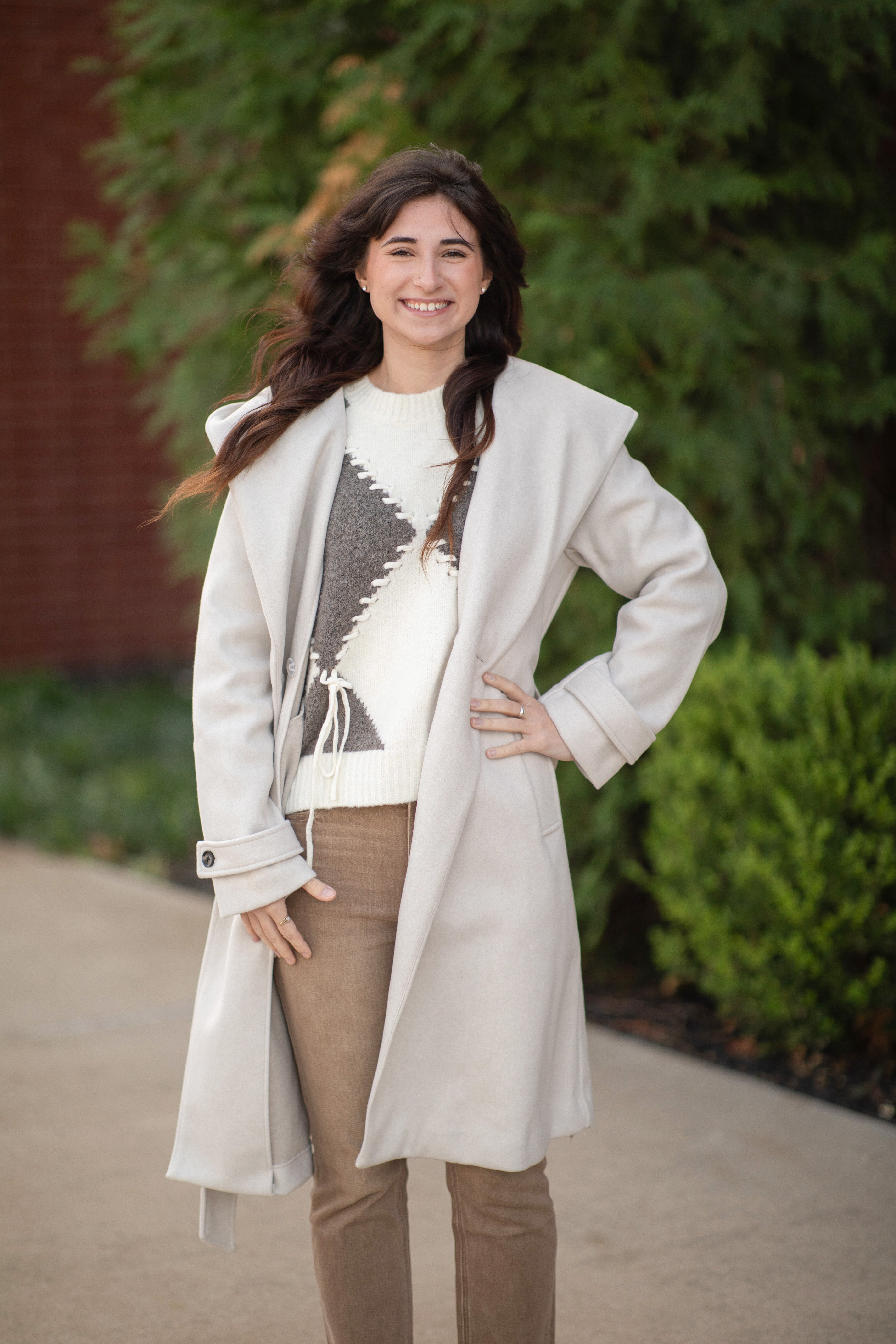 SARAY LADIES COAT WITH HOOD