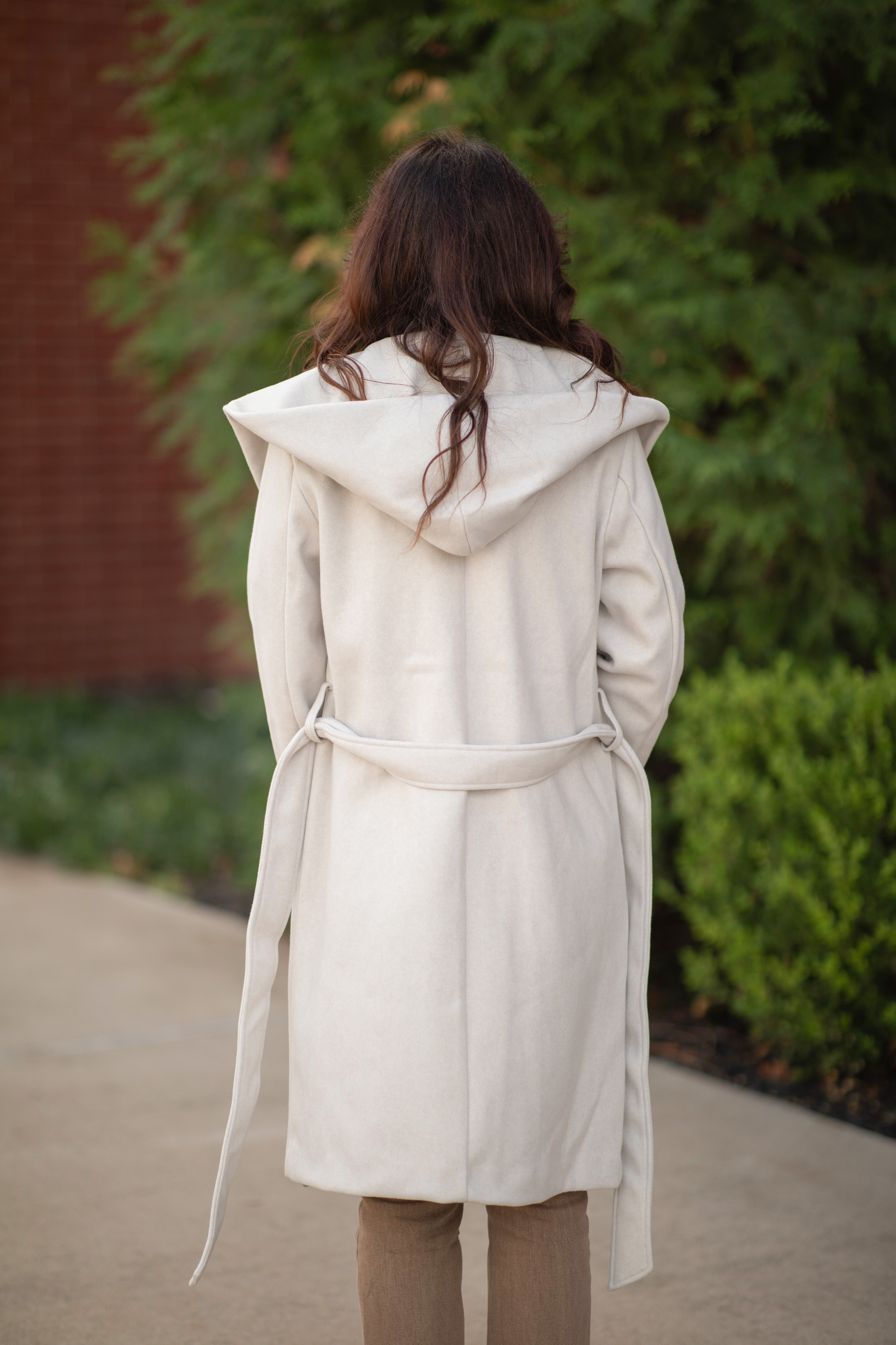 SARAY LADIES COAT WITH HOOD