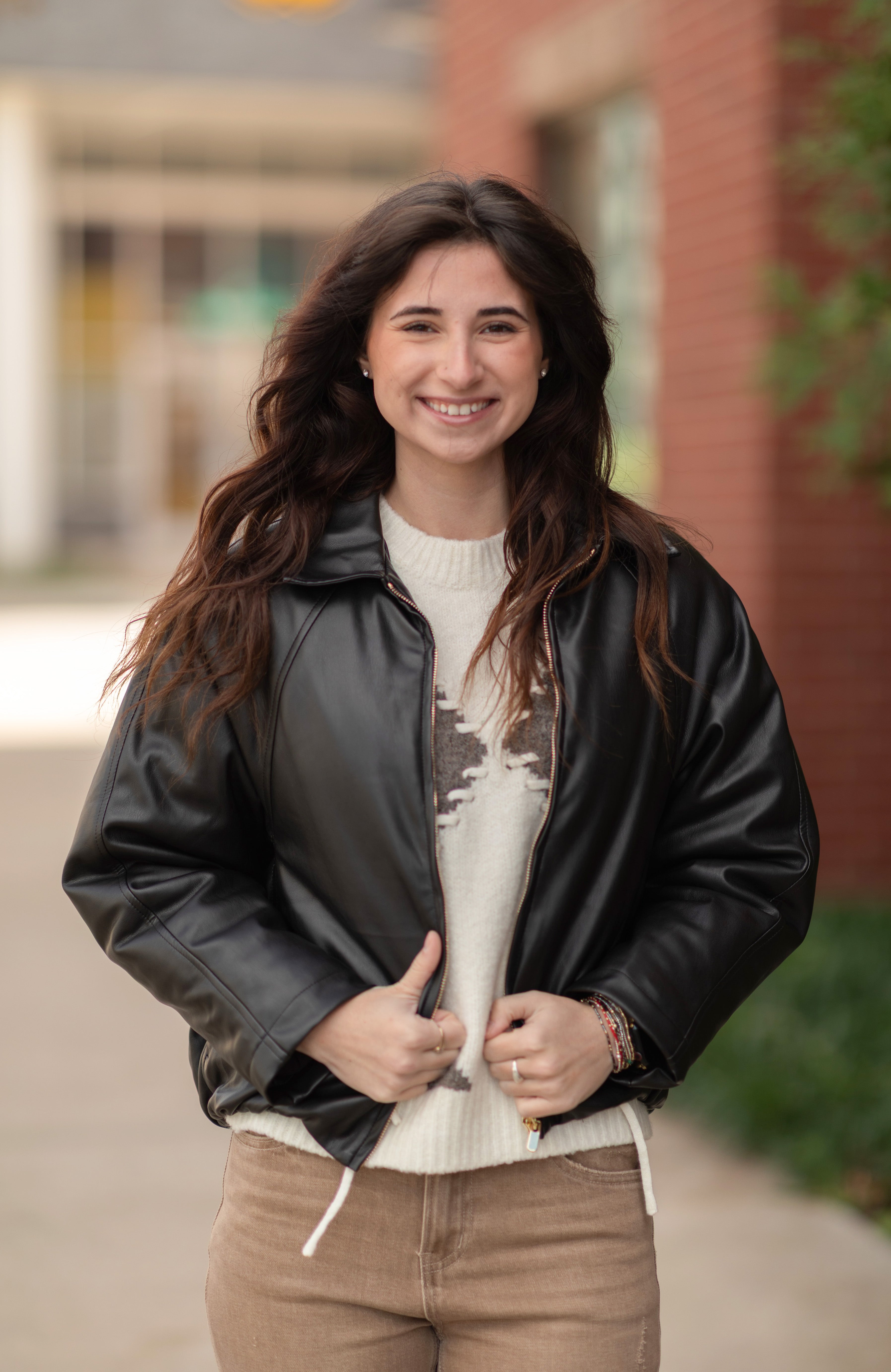 Clayton Bubble Hem Bomber
