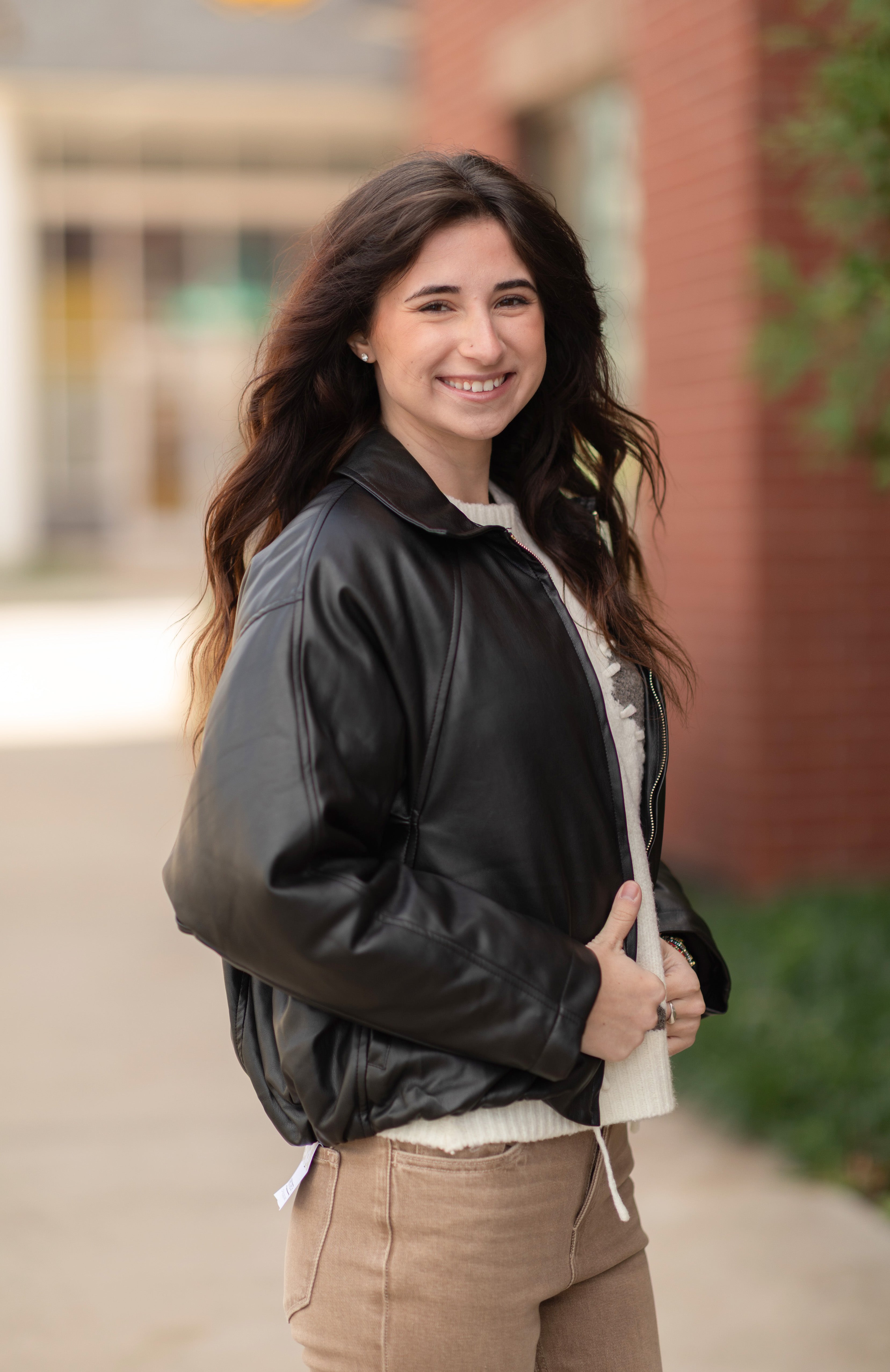 Clayton Bubble Hem Bomber