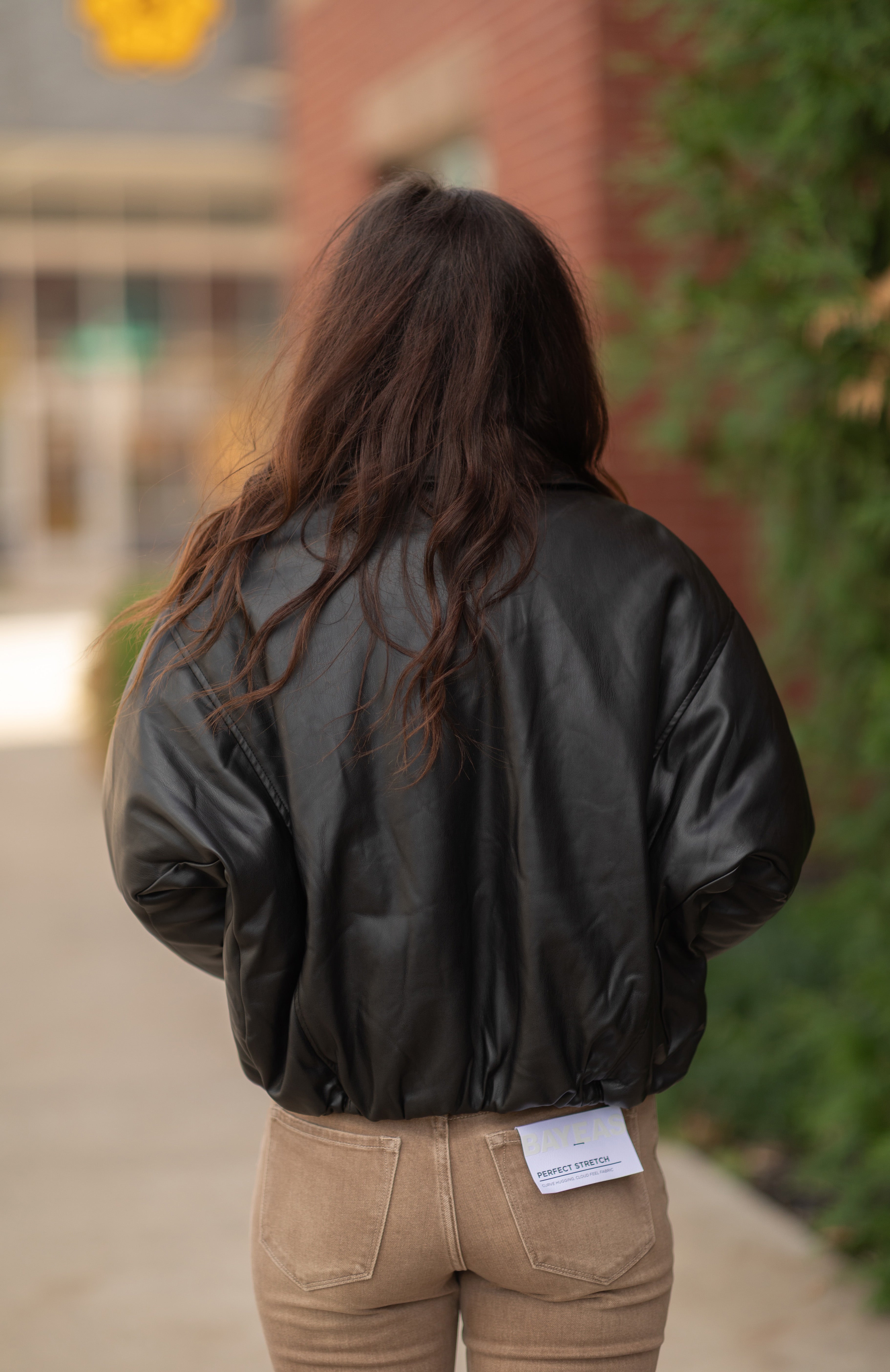 Clayton Bubble Hem Bomber