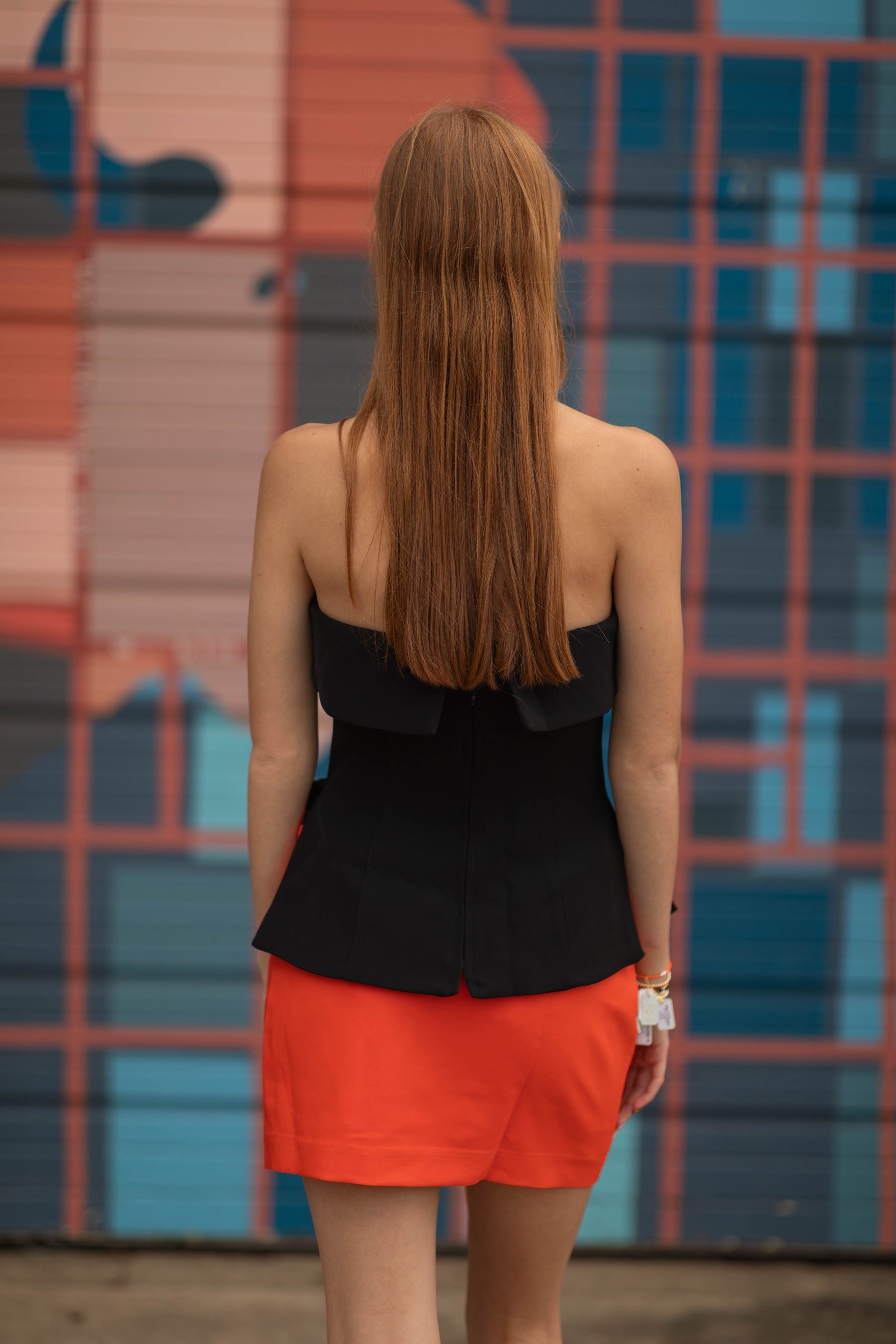 Belted Low Waist Skort