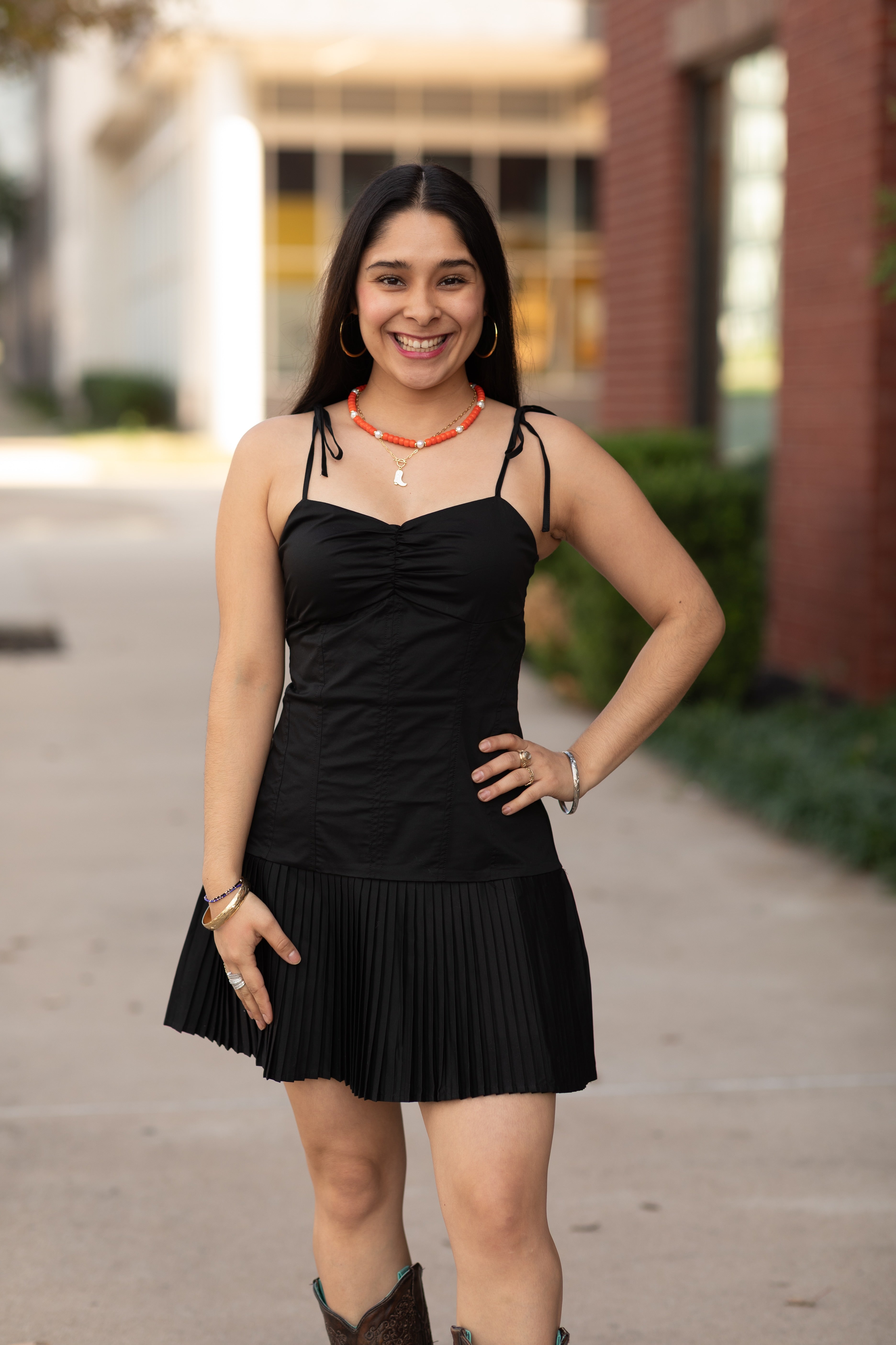 Gameday Sweetheart Mini Dress