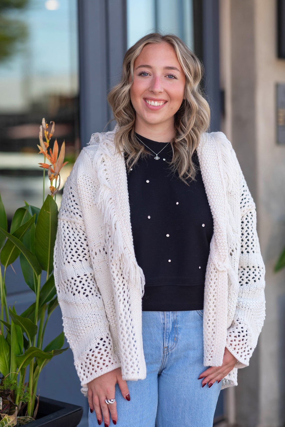 Ilsa Shawl Cardigan — Wooden Nickel