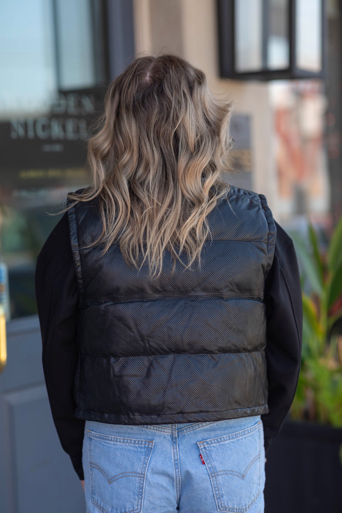 Ellice Leather Vest