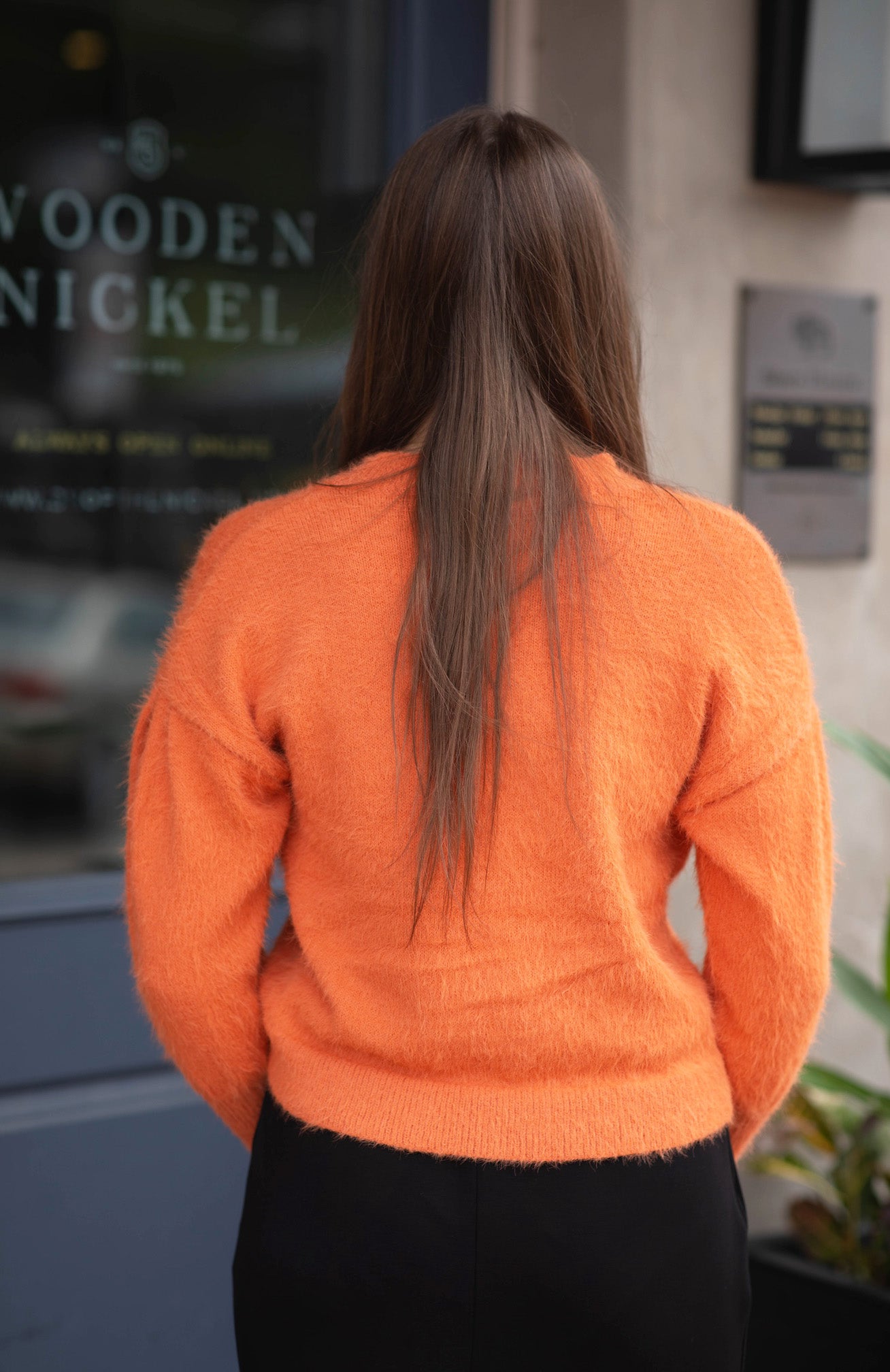 Fuzzy Crew Sweater