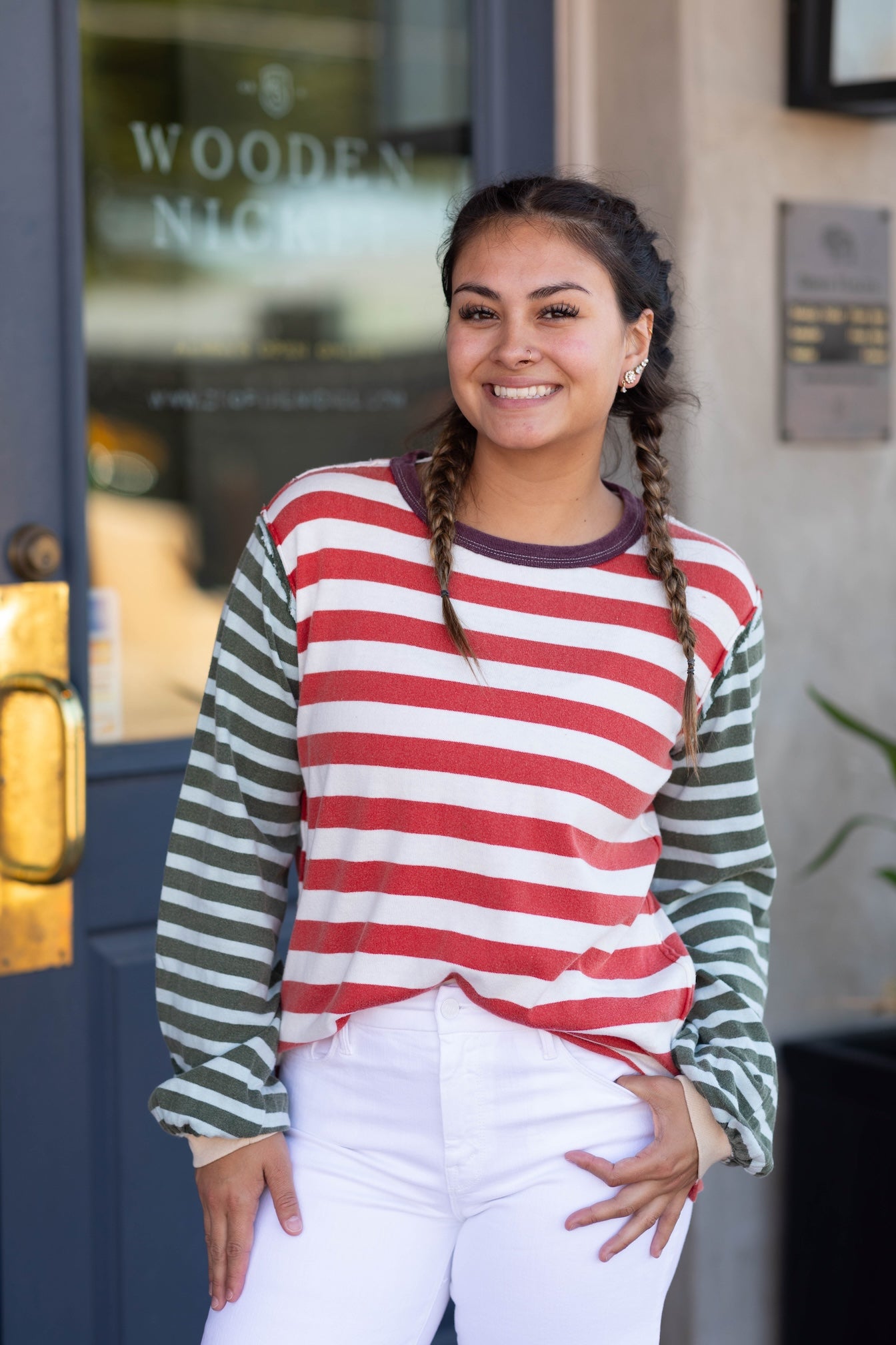 SAWYER STRIPE TEE