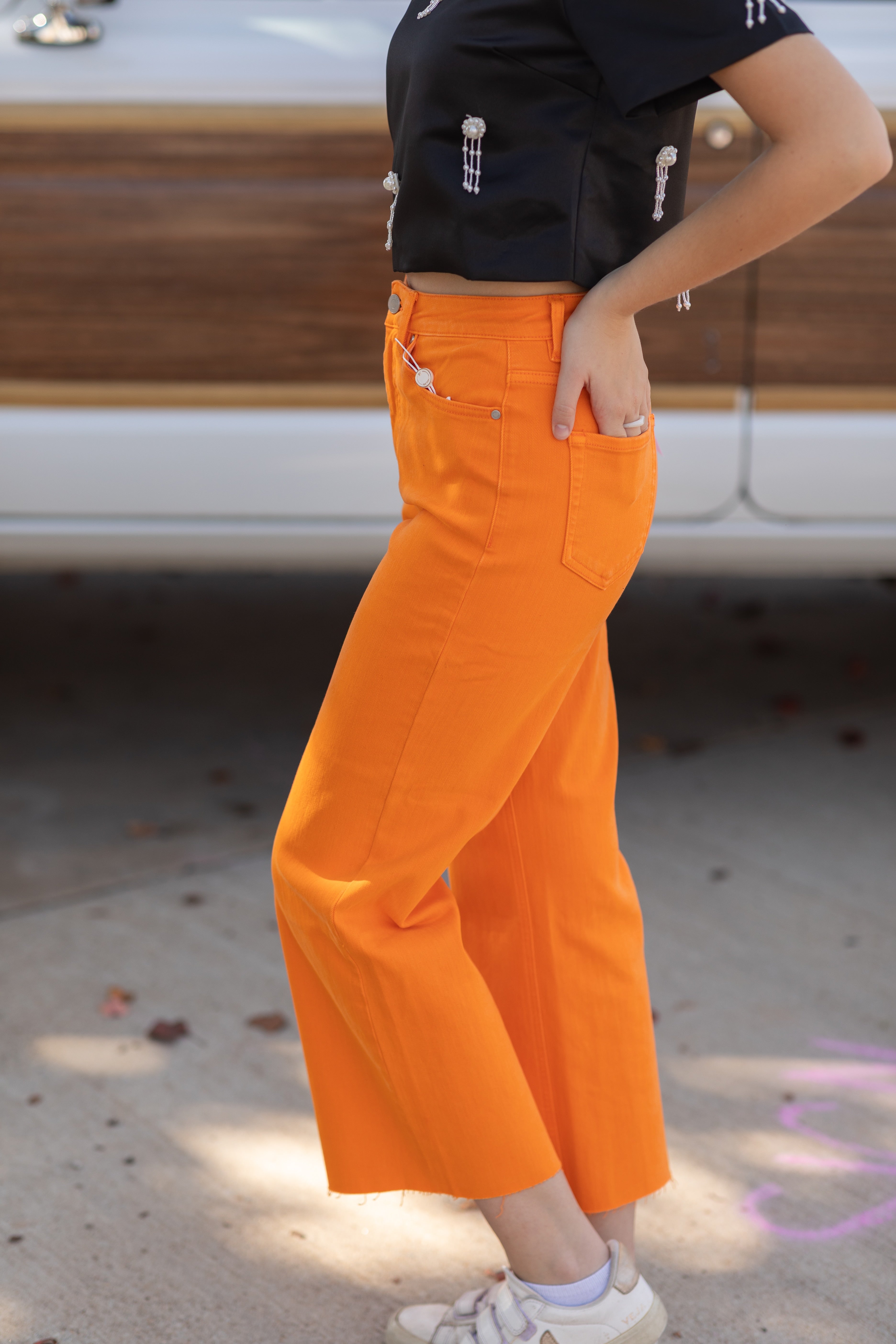 HIGH RISE WIDE LEG