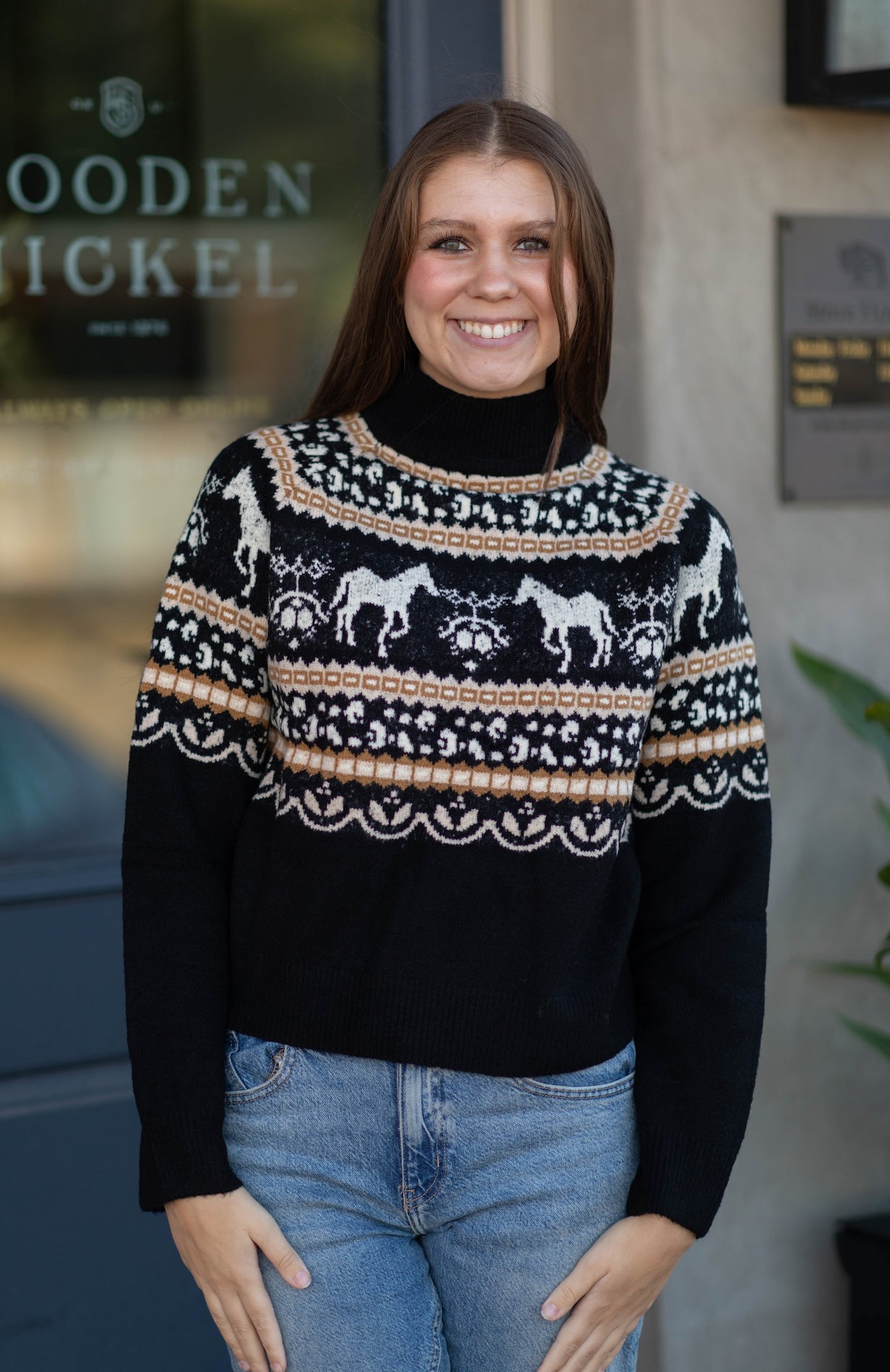 Horse Fairisle Sweater