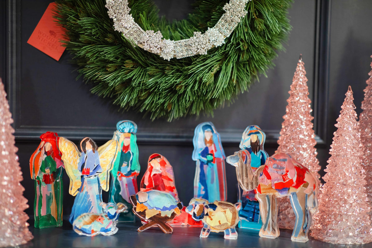 Large Nativity Color Set — Wooden Nickel