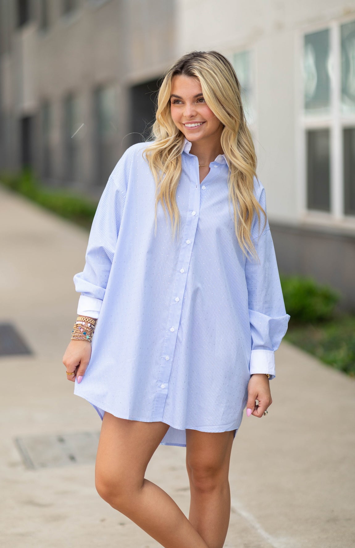 Kathy Embellished Button Up