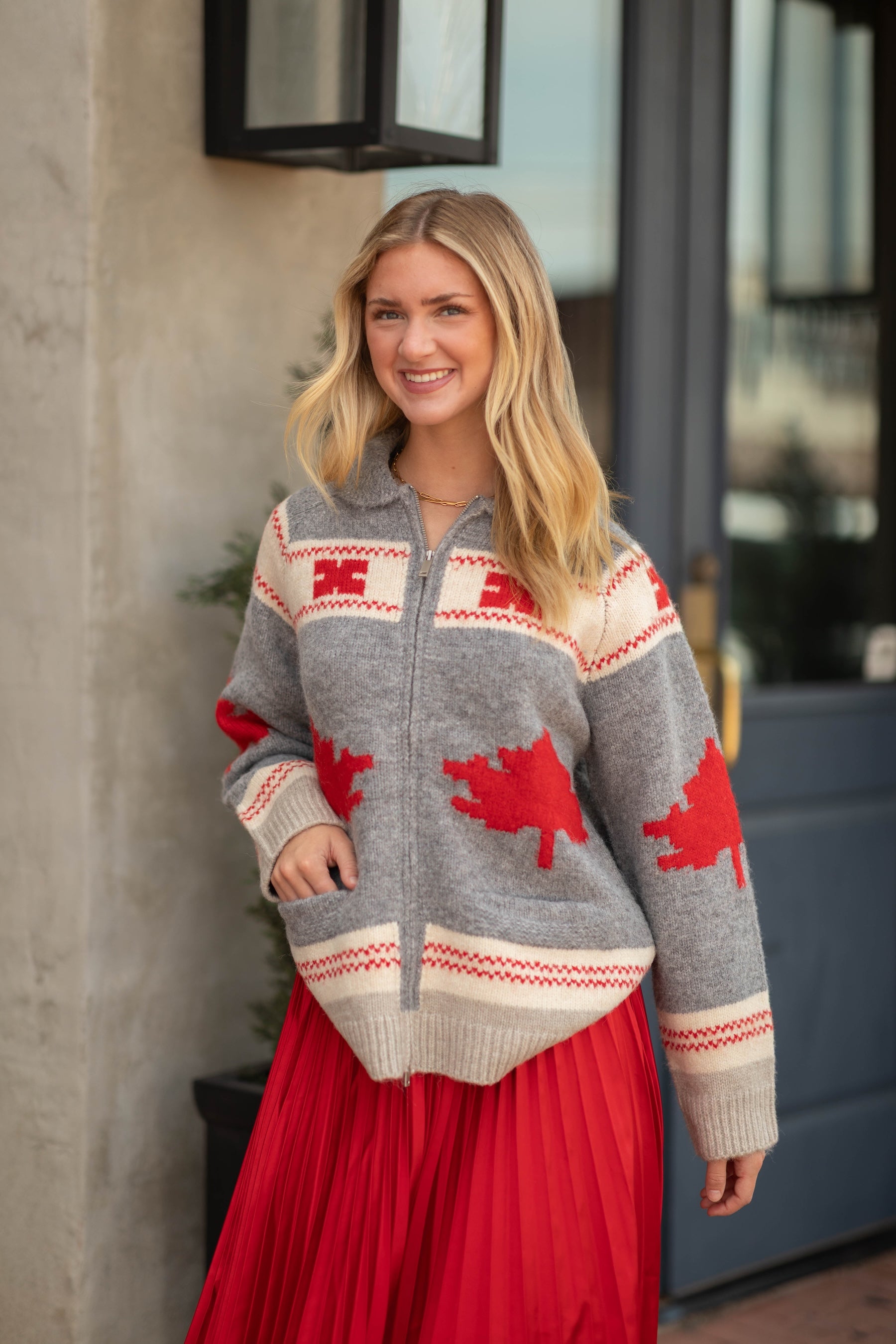 DARIA LONG RAGLAN SLEEVE SHAWL NECK CARDIGAN