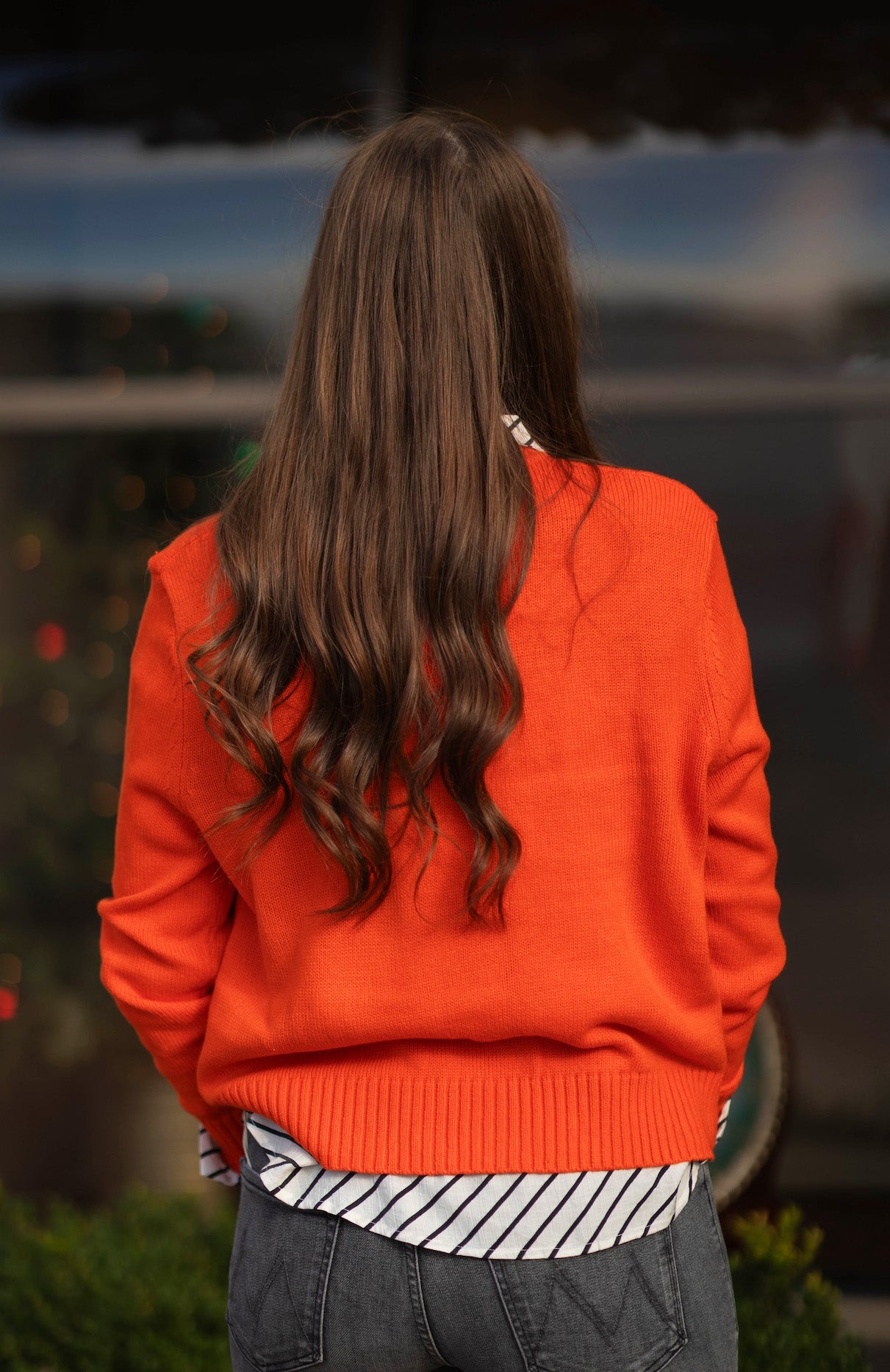 The Oklahoma State Embroidered  Sweater