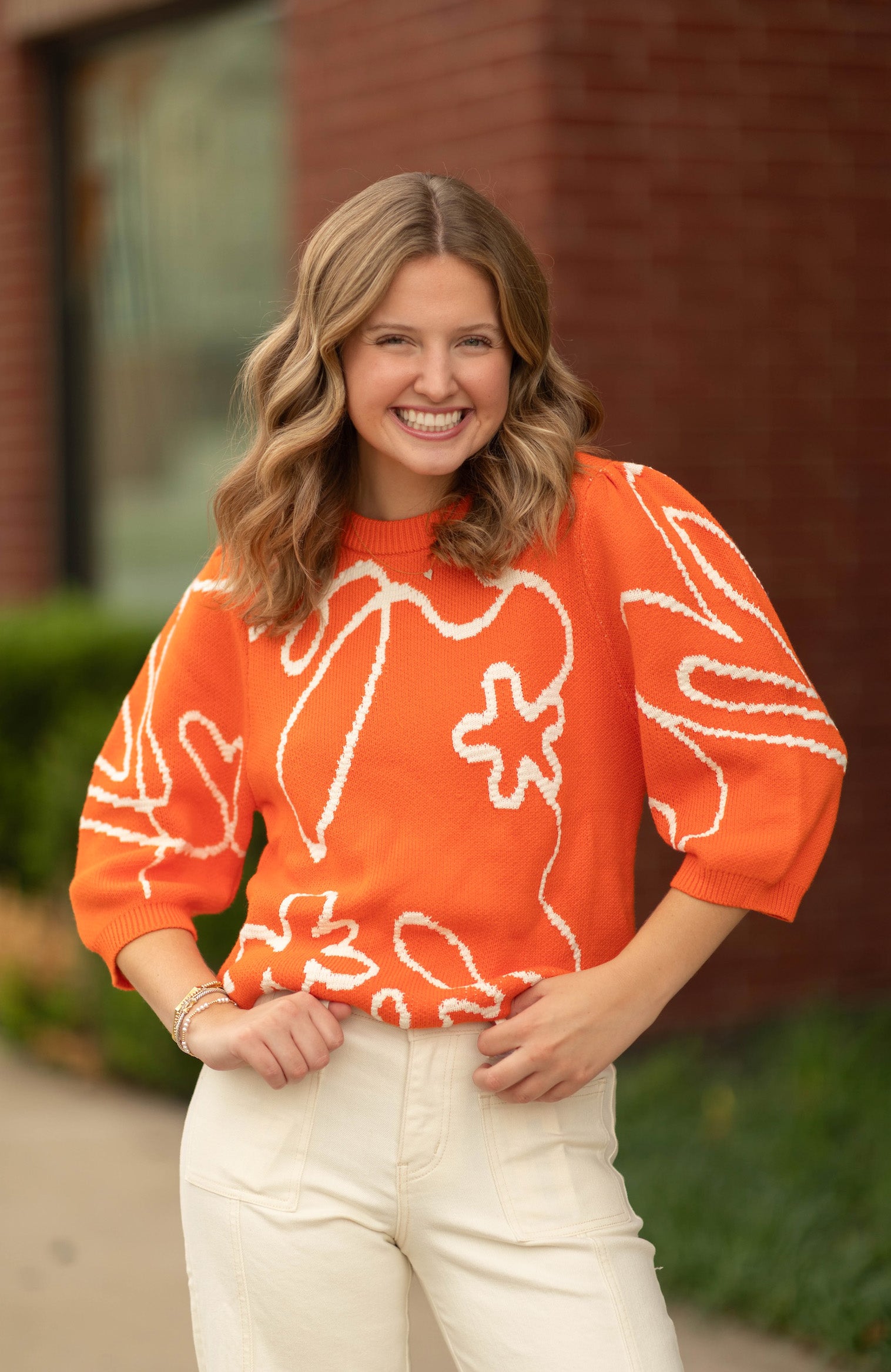 Embroidered Detailed Top