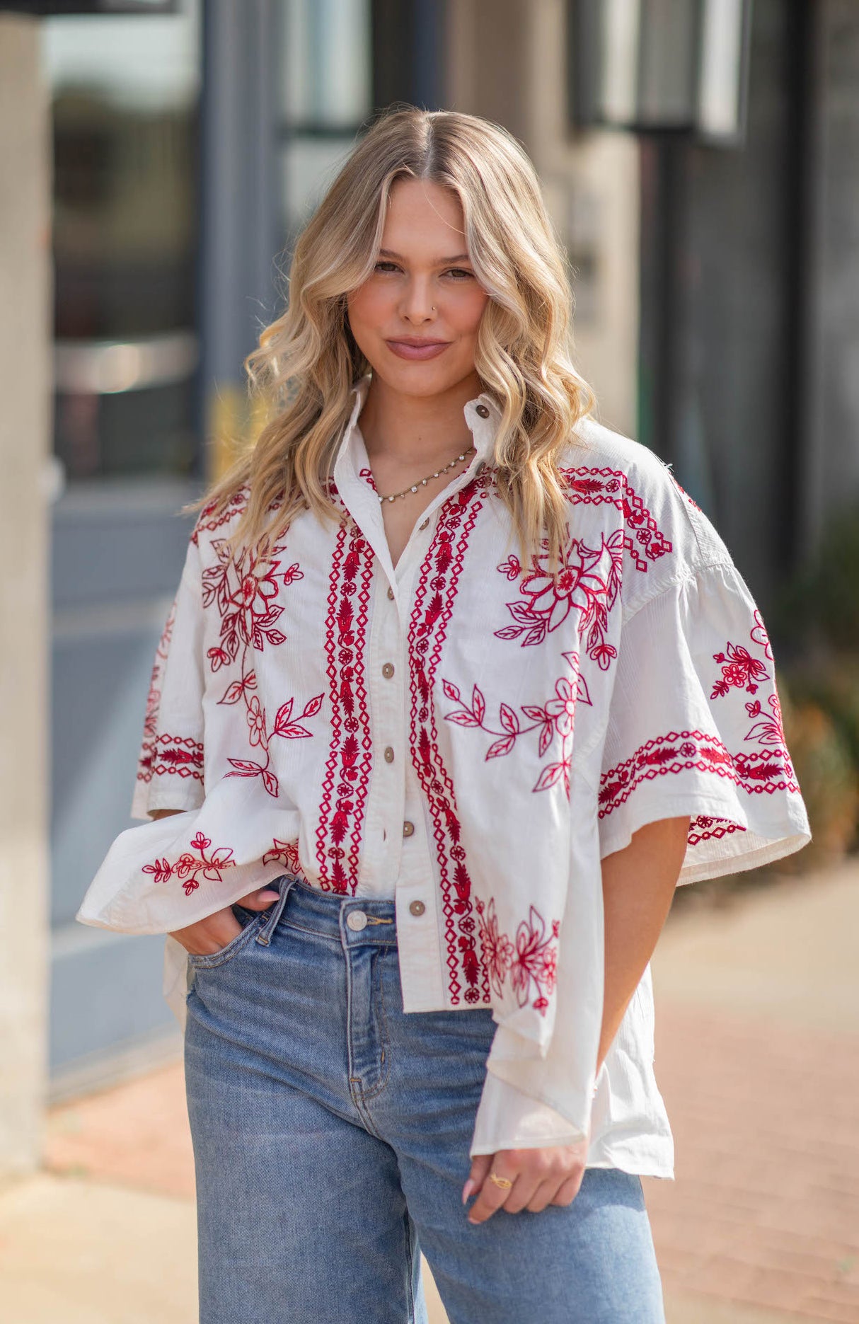 Spring Refresh Vacation Top