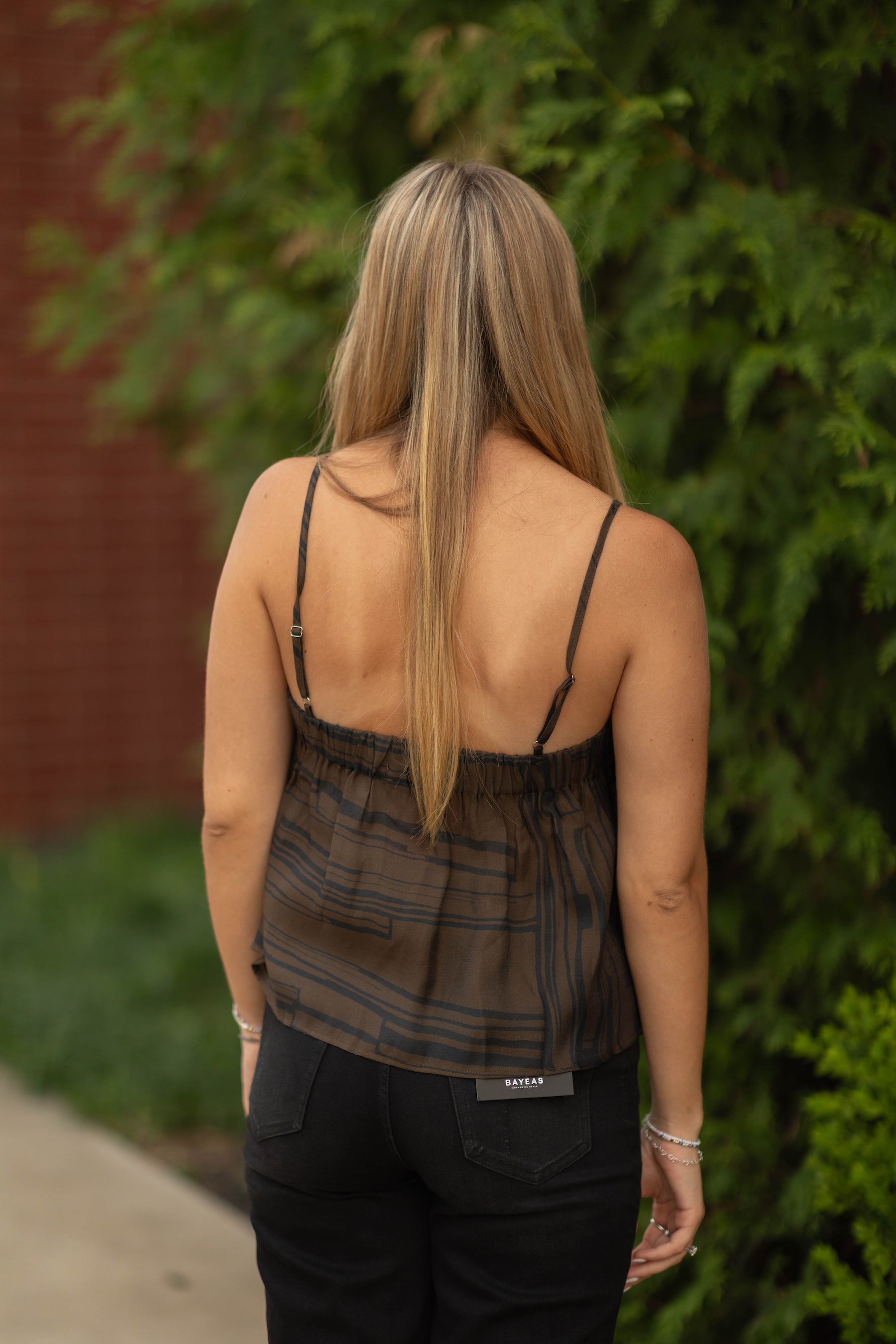 Zebra Print Tank Top