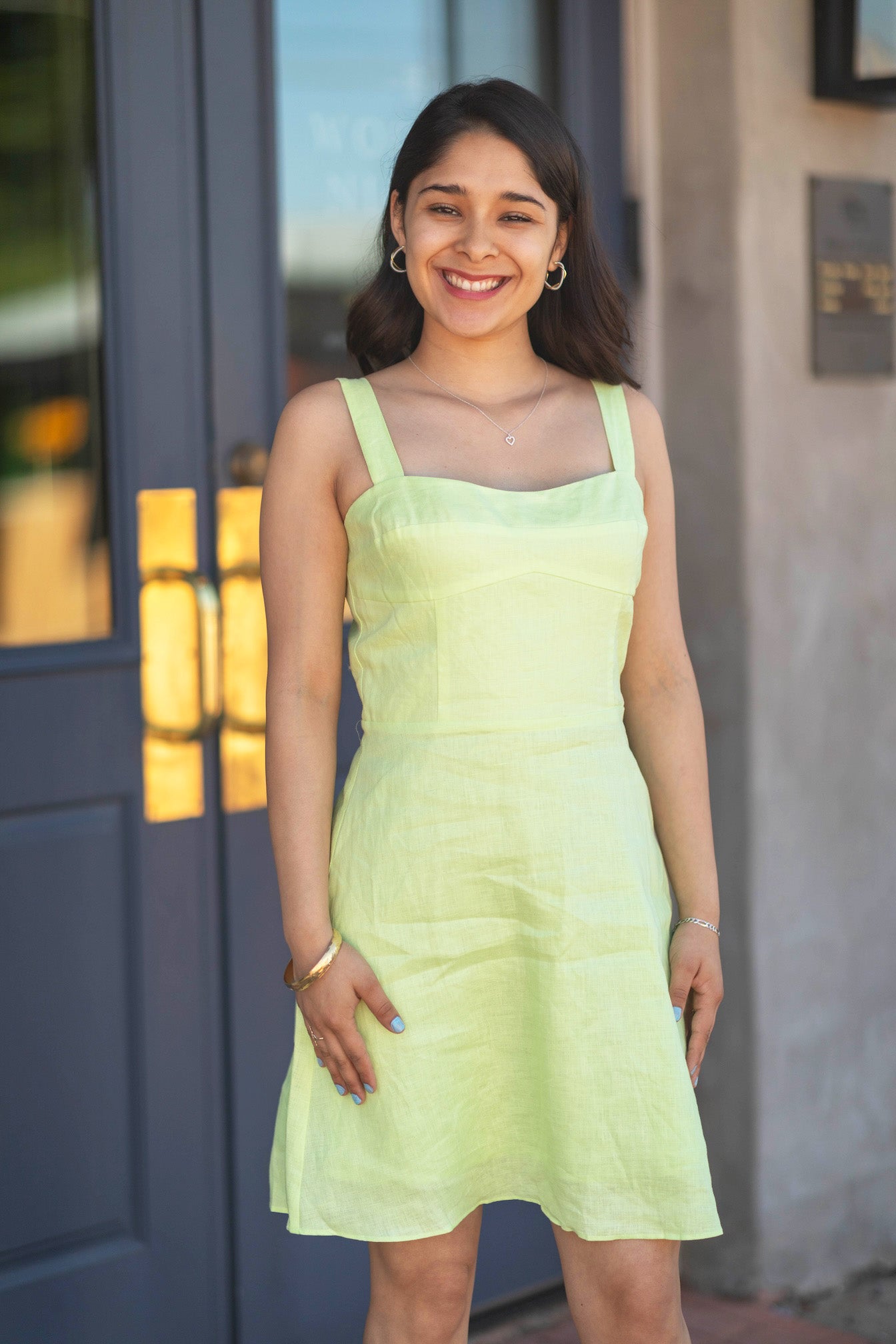 malibu mini dress Malibu Mini Dress Lime / Medium