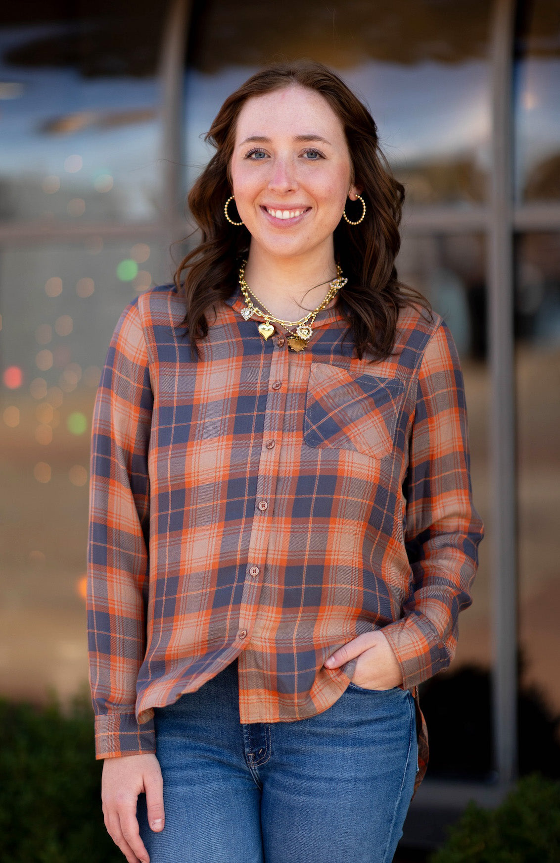 Bennet Plaid Button Up