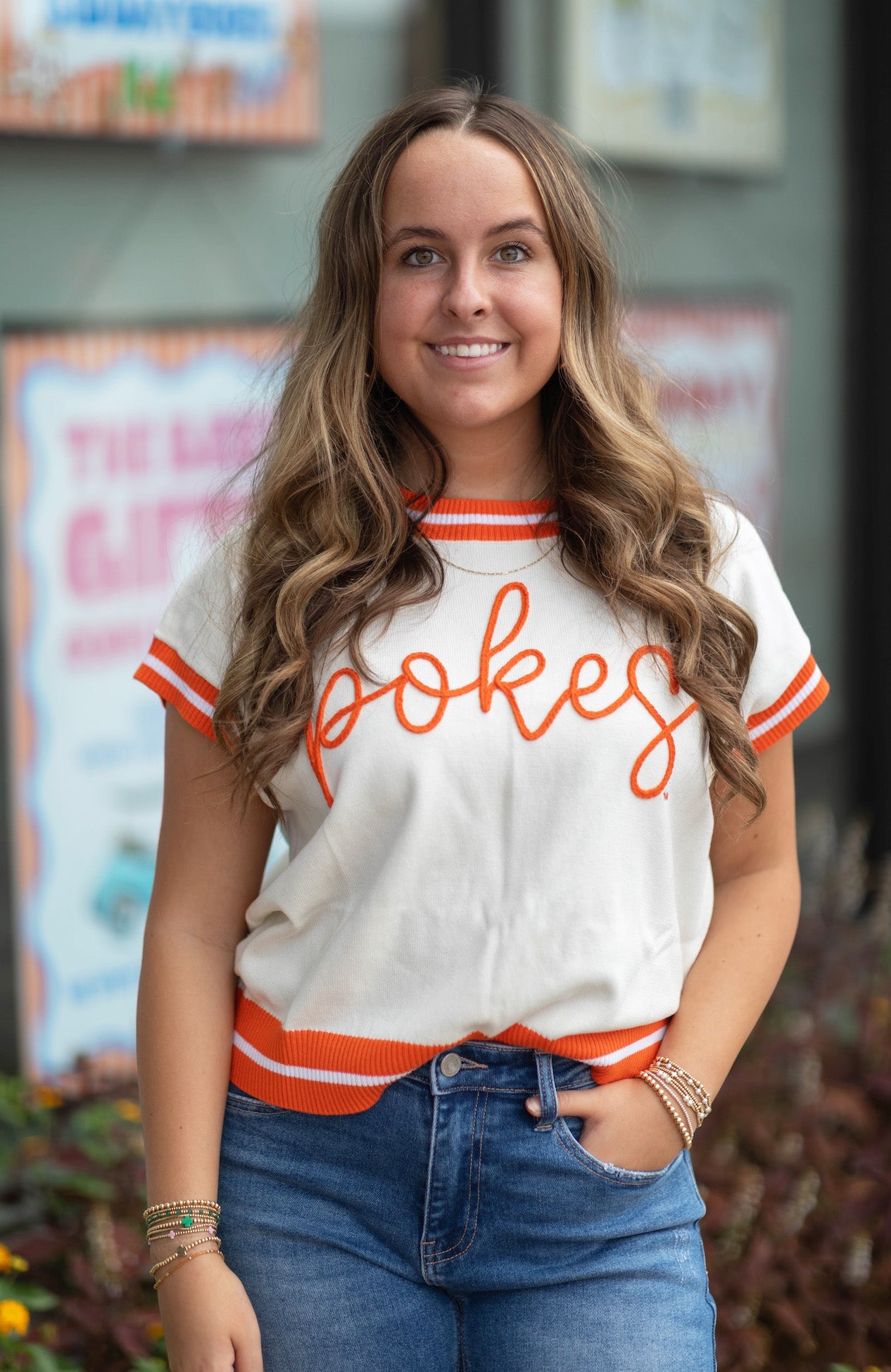 The Embroidered Varsity Sweater