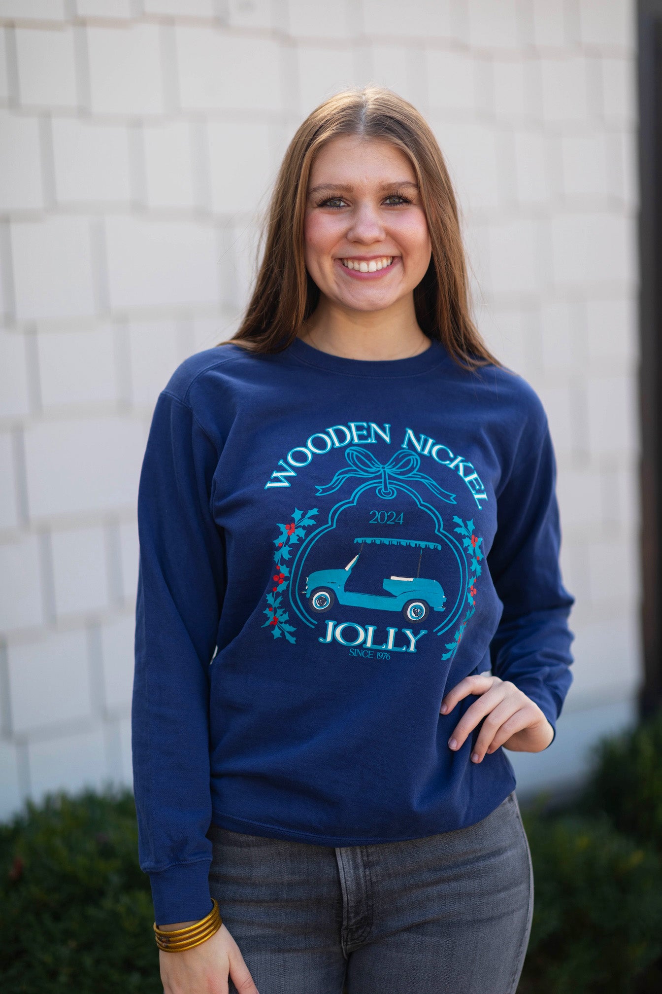 Wooden Nickel Jolly Sweatshirt