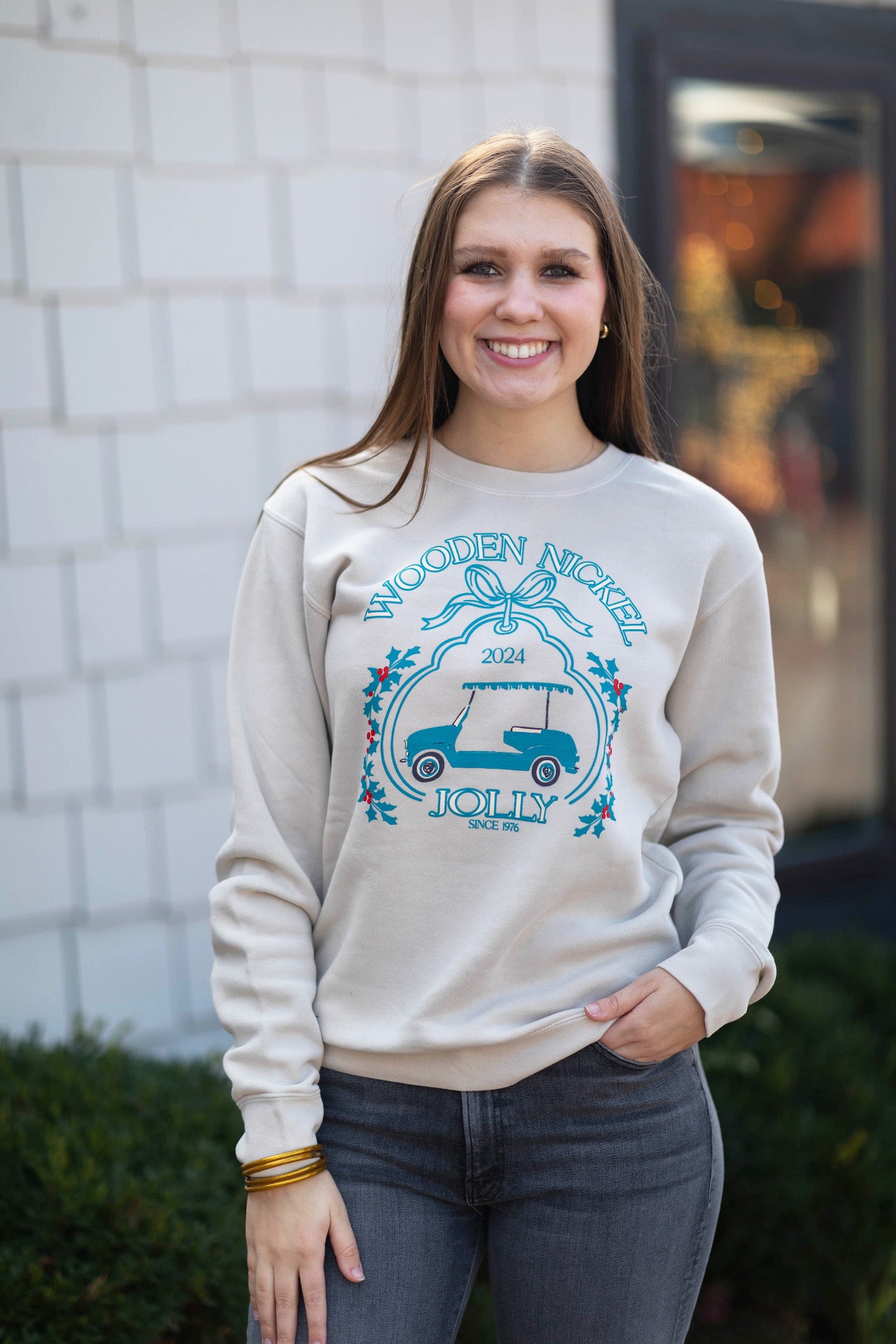 Wooden Nickel Jolly Sweatshirt